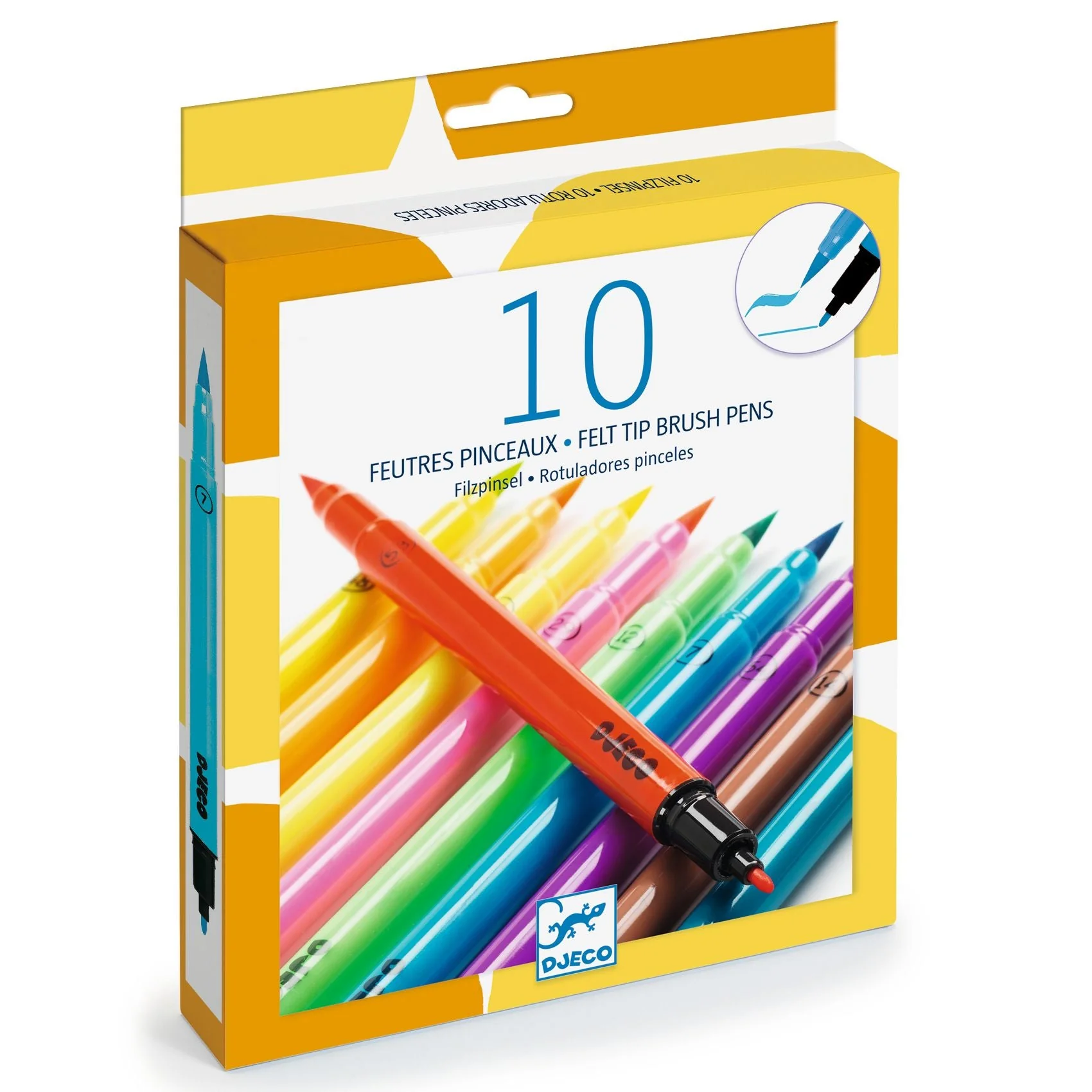 Dubbelzijdige stiften Pop - set van 10 - Image 8