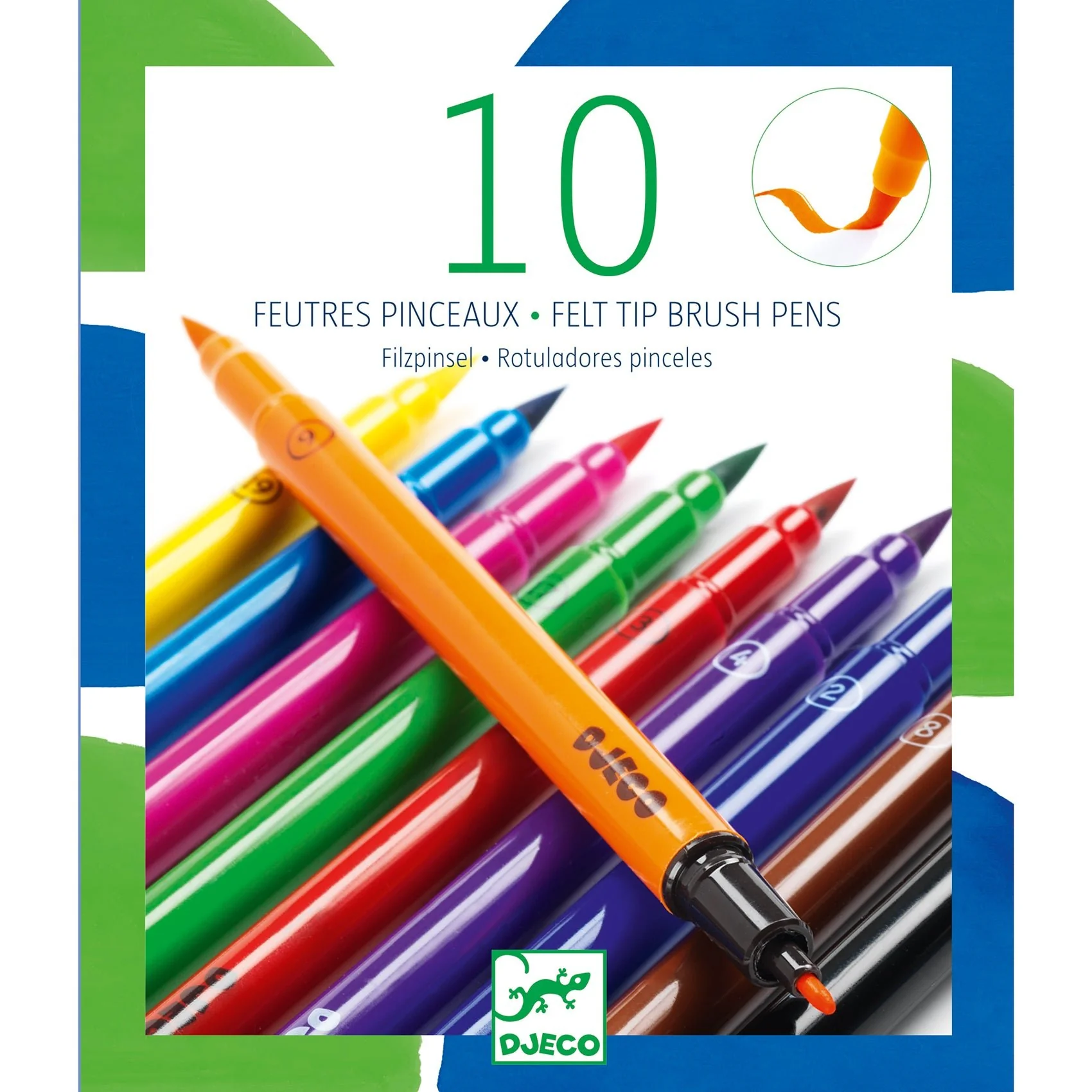 Penseelstiften Klassiek - set van 10 - Image 2