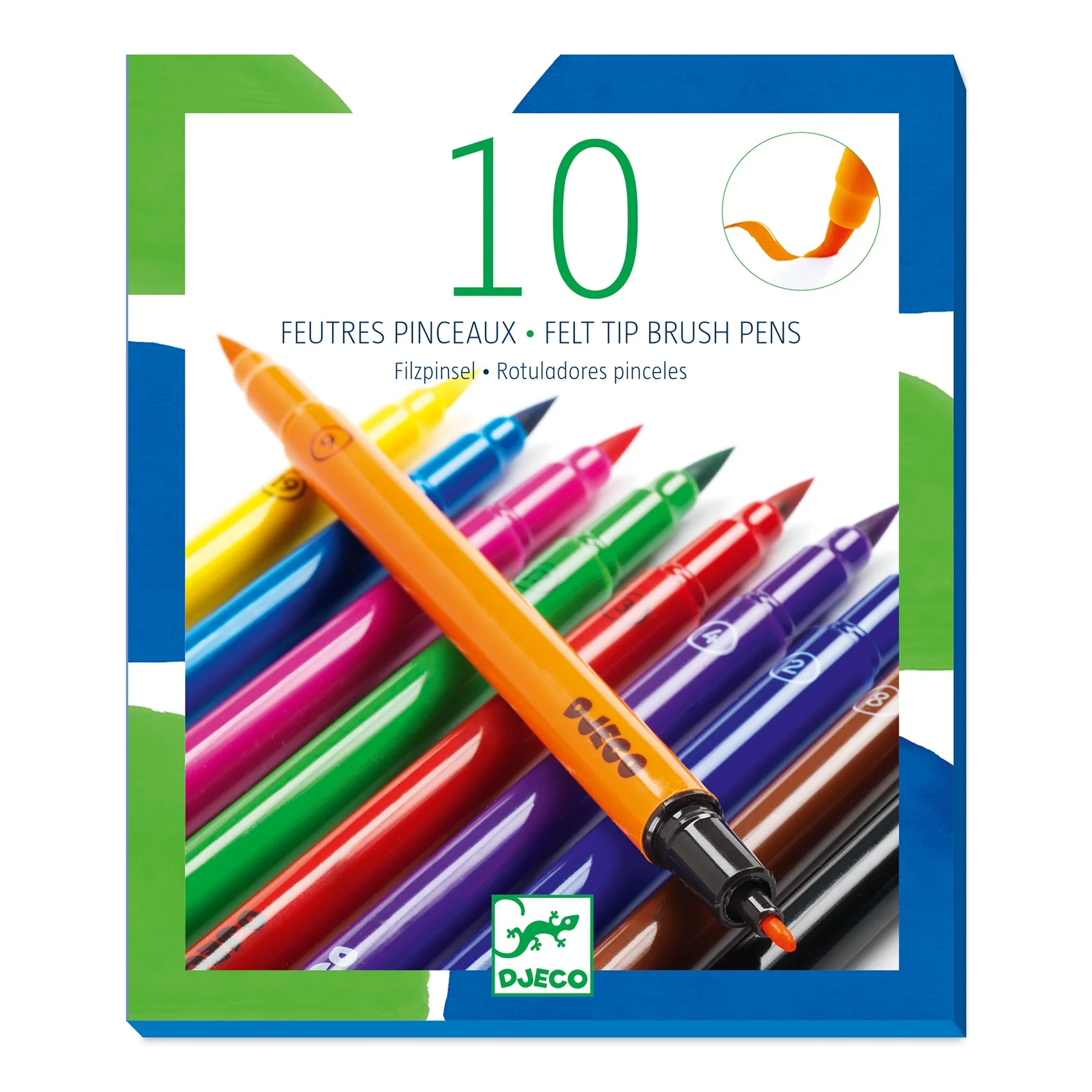Penseelstiften Klassiek - set van 10 - Image 4