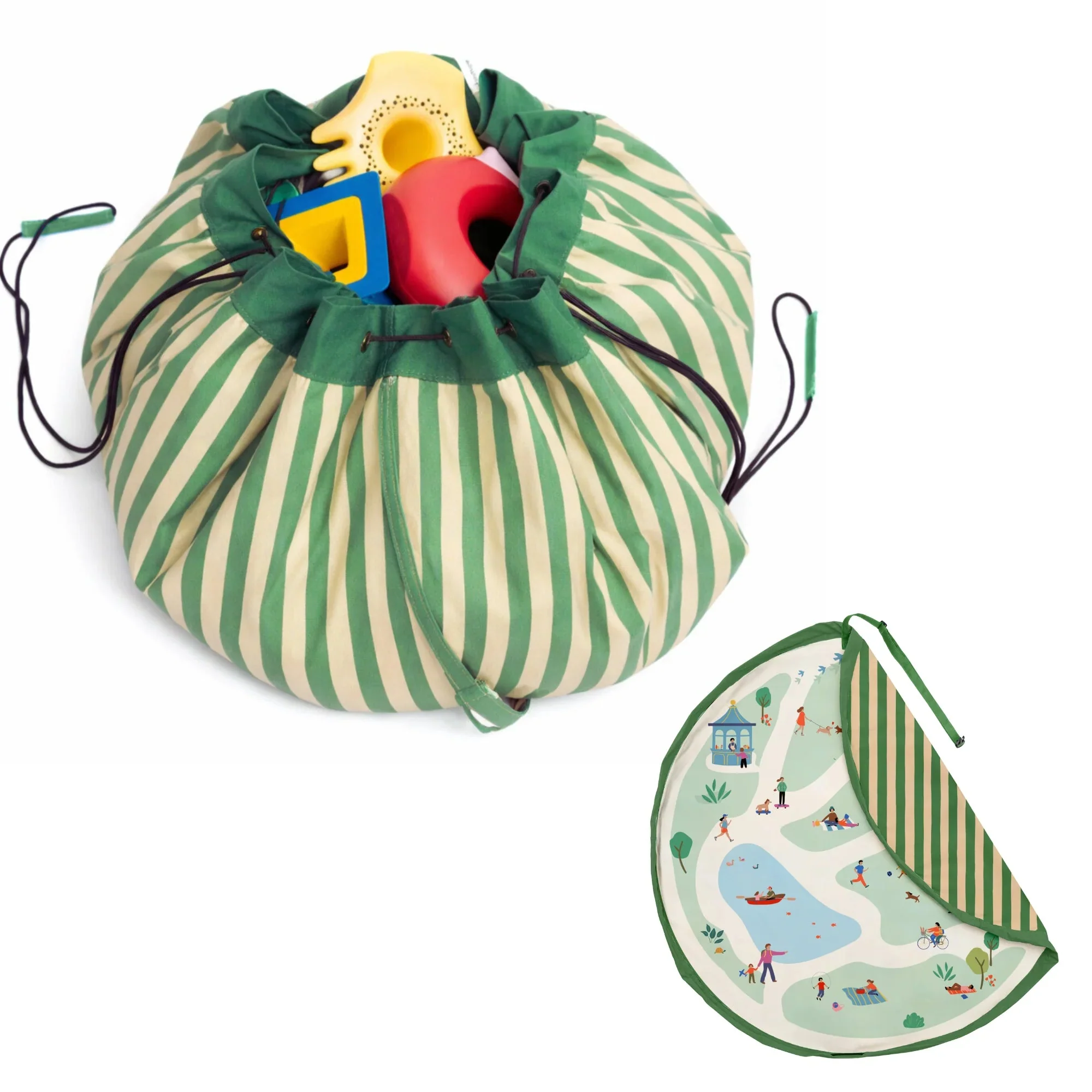 3-in-1 outdoor speelkleed & opbergzak - Parc