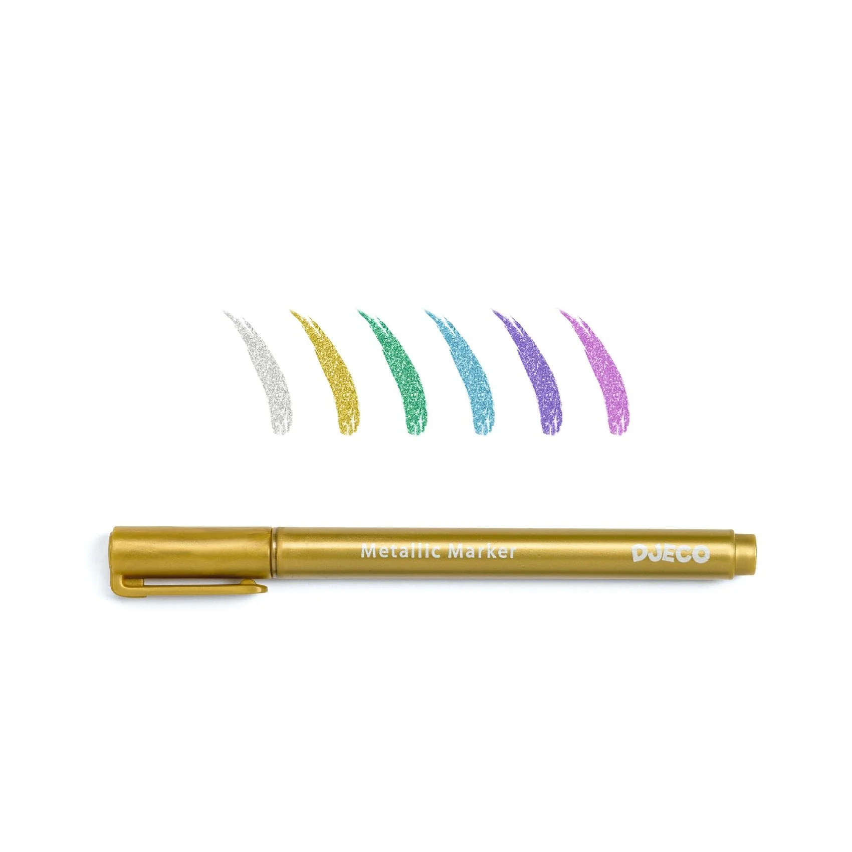 Set van 6 metallic markers - Image 4