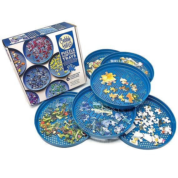 6 Puzzel Sorteerbakjes | Cobble Hill - Image 5