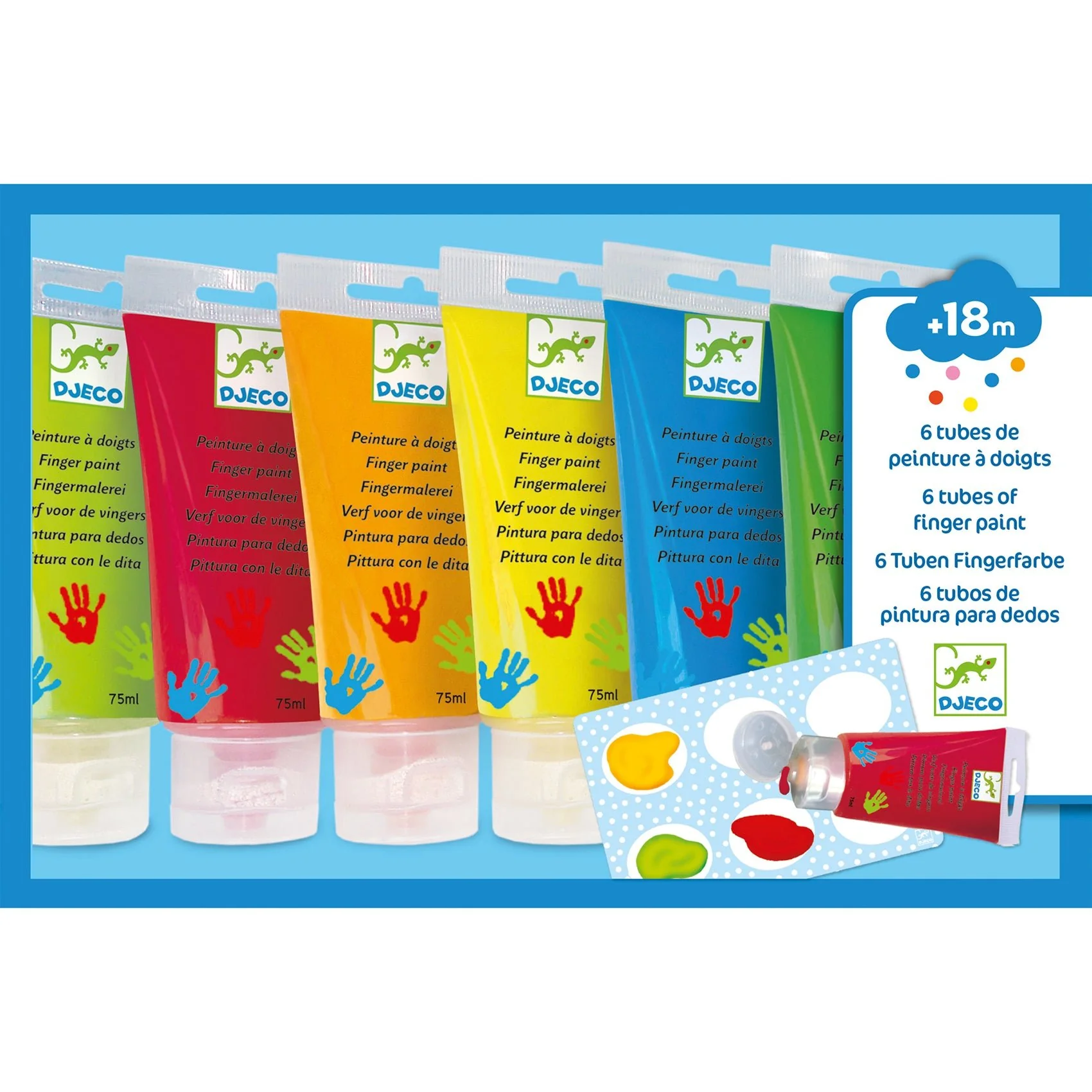6 Tubes Vingerverf - Image 4