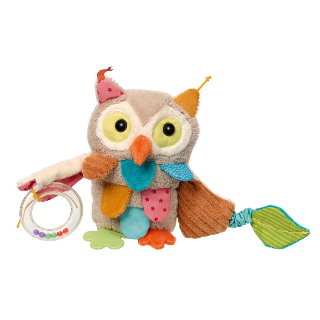 Activiteitenspeeltje Active Owl 7 Senses - 20 cm