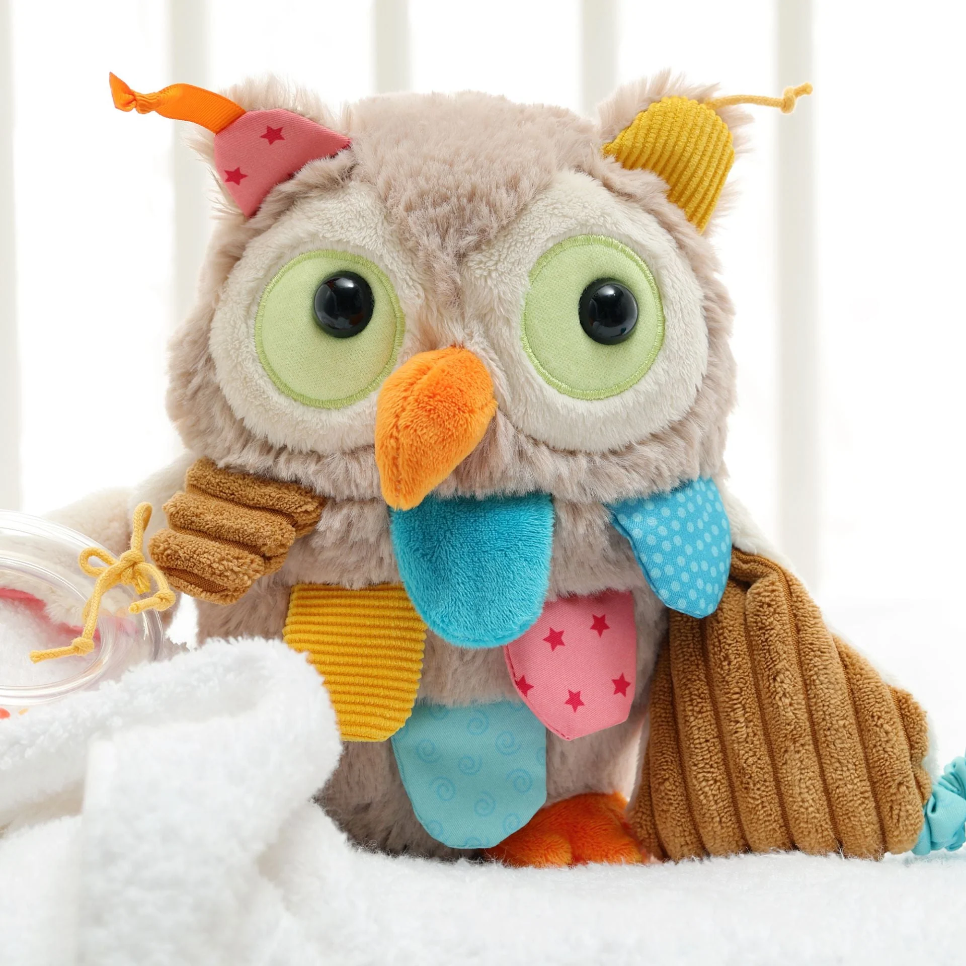 Activiteitenspeeltje Active Owl 7 Senses - 20 cm - Image 4