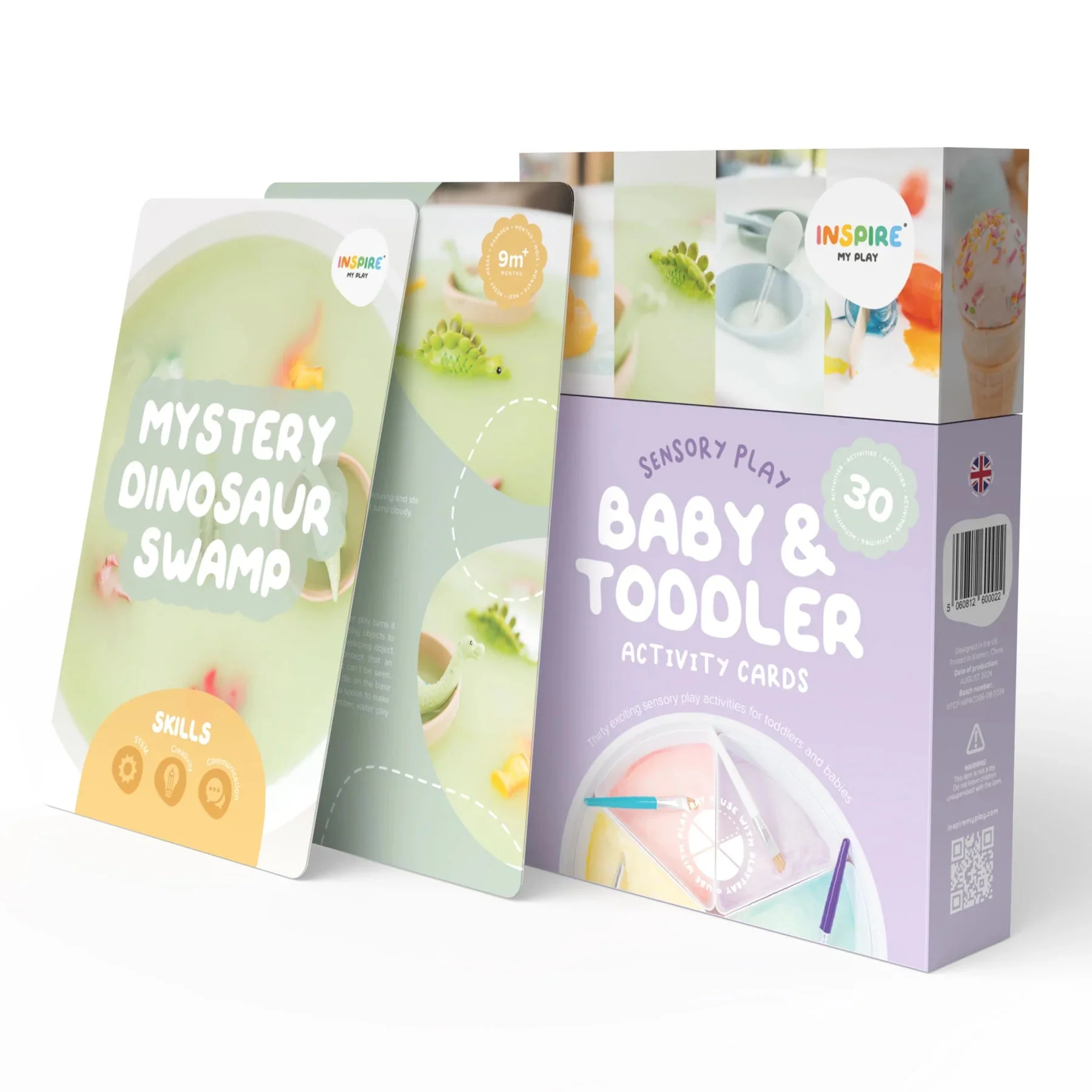 Inspire My Play Baby Sensory Activity Cards - set van 30