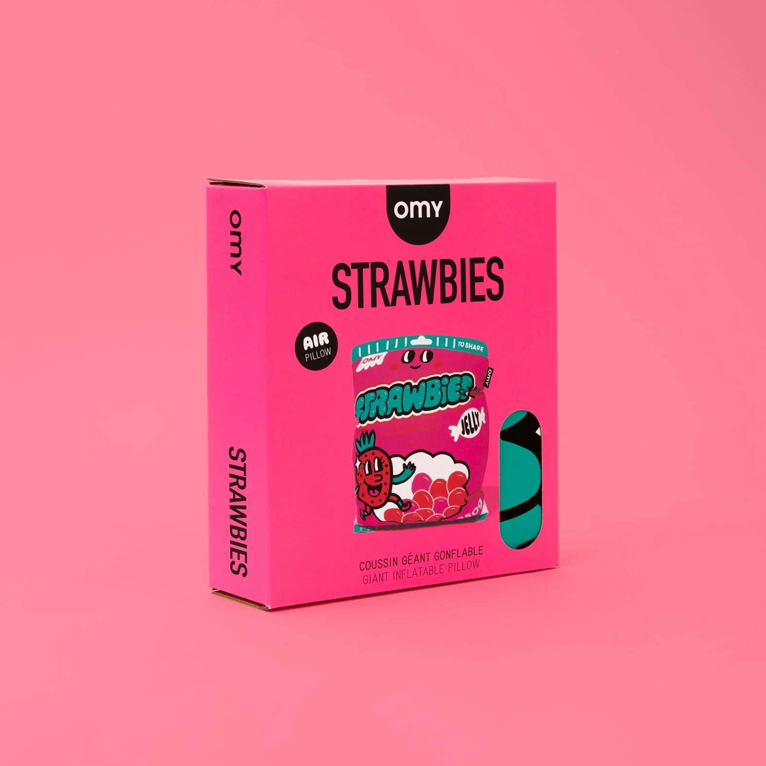 Opblaasbaar kussen Strawbies - Air Collection - Image 3