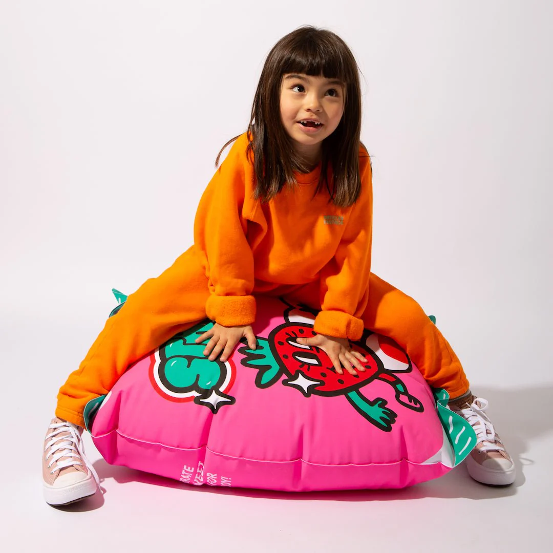 Opblaasbaar kussen Strawbies - Air Collection - Image 5