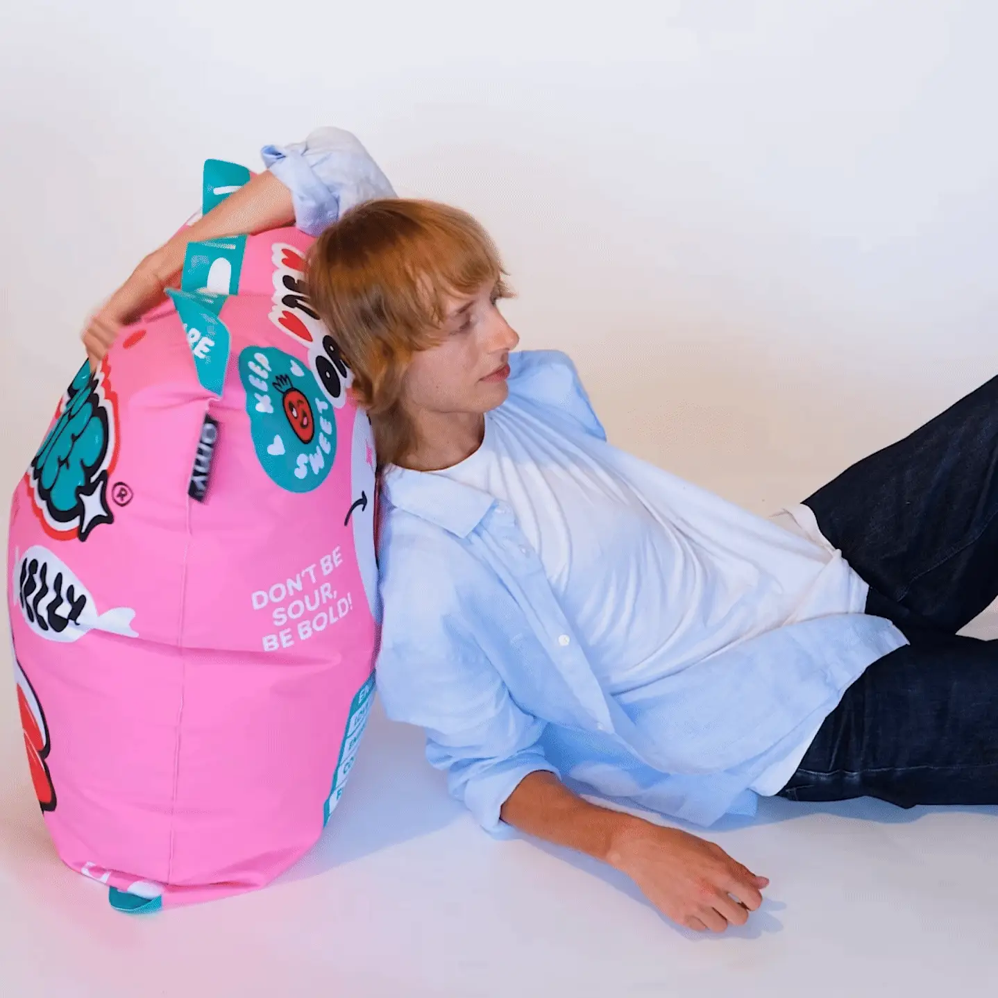 Opblaasbaar kussen Strawbies - Air Collection - Image 6