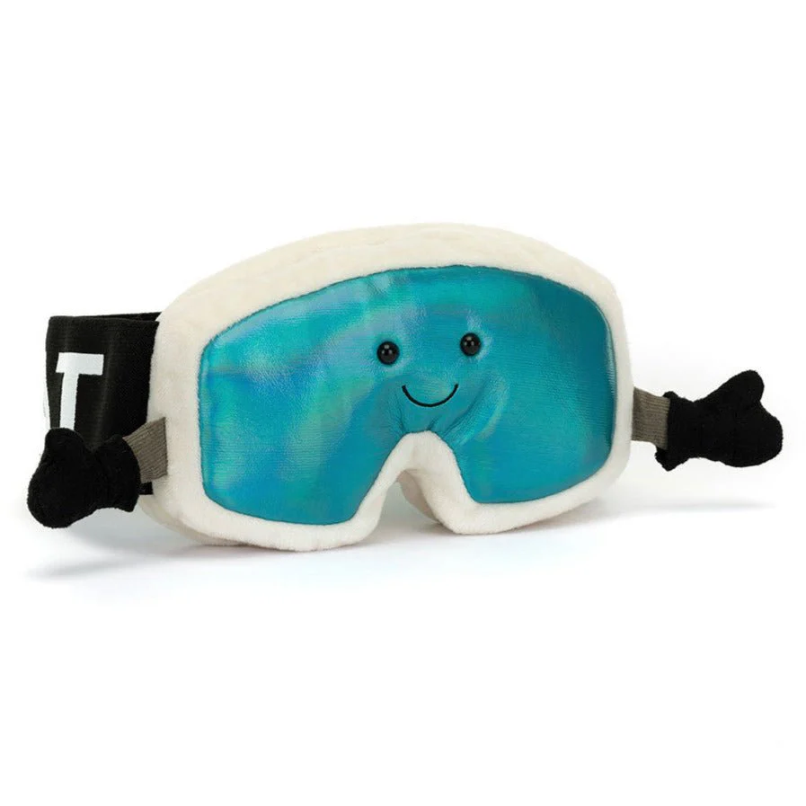 Knuffel Skibril Amuseable Sports Ski Goggles - 17 cm