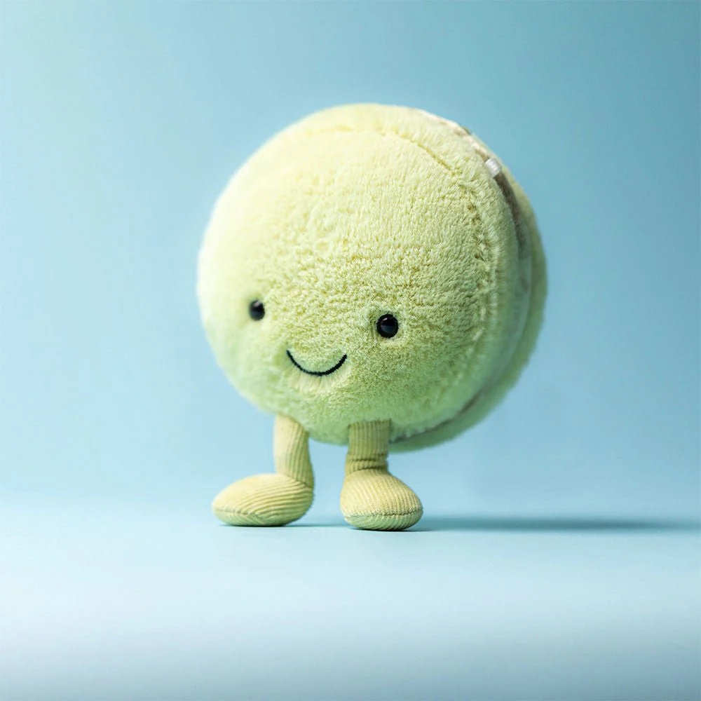 Knuffel Macaron Amuseables Max Macaron Pistachio - 12 cm - Image 2