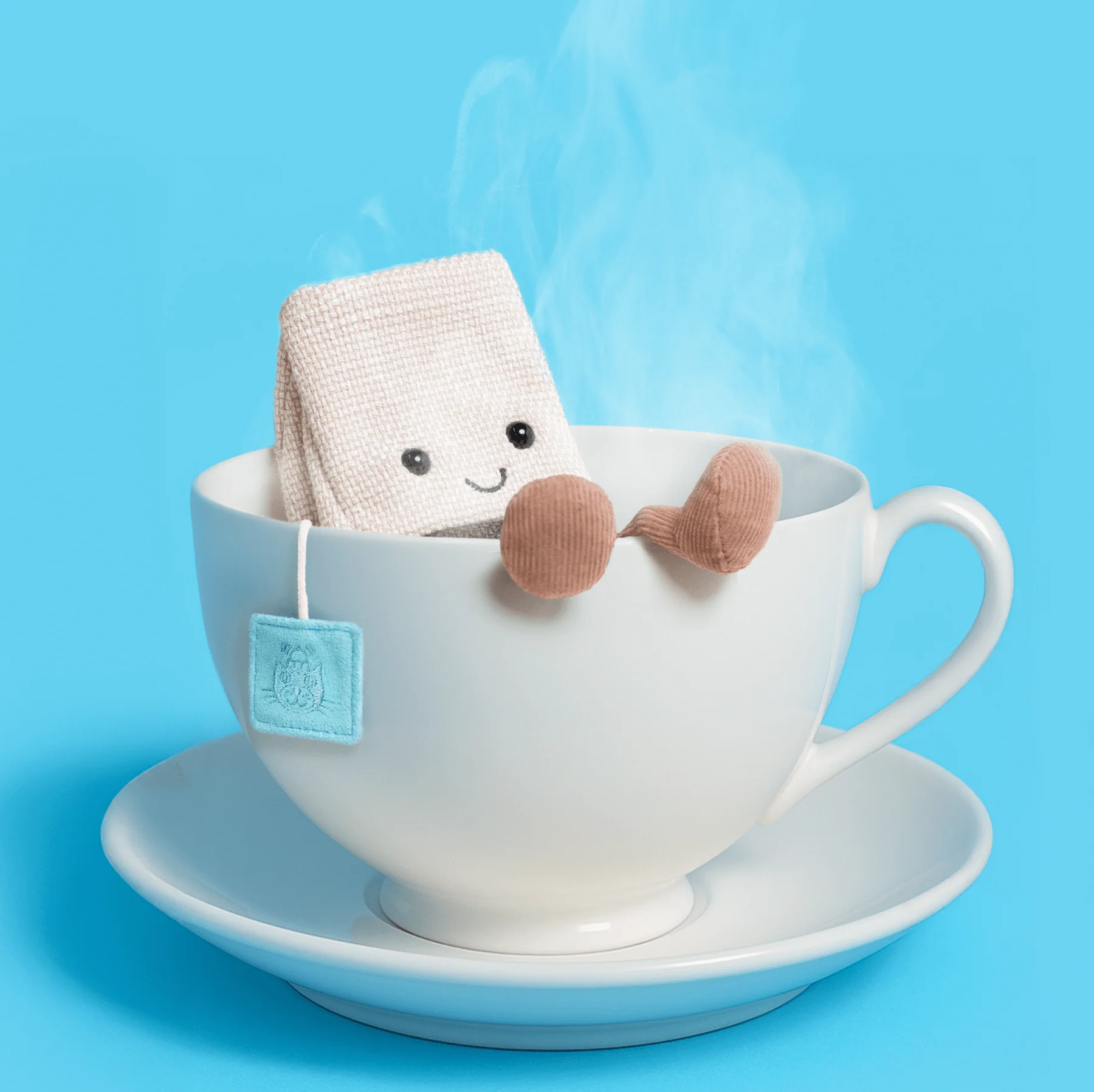 Knuffel Amuseables Steepy Tea Bag - 11 cm - Image 4