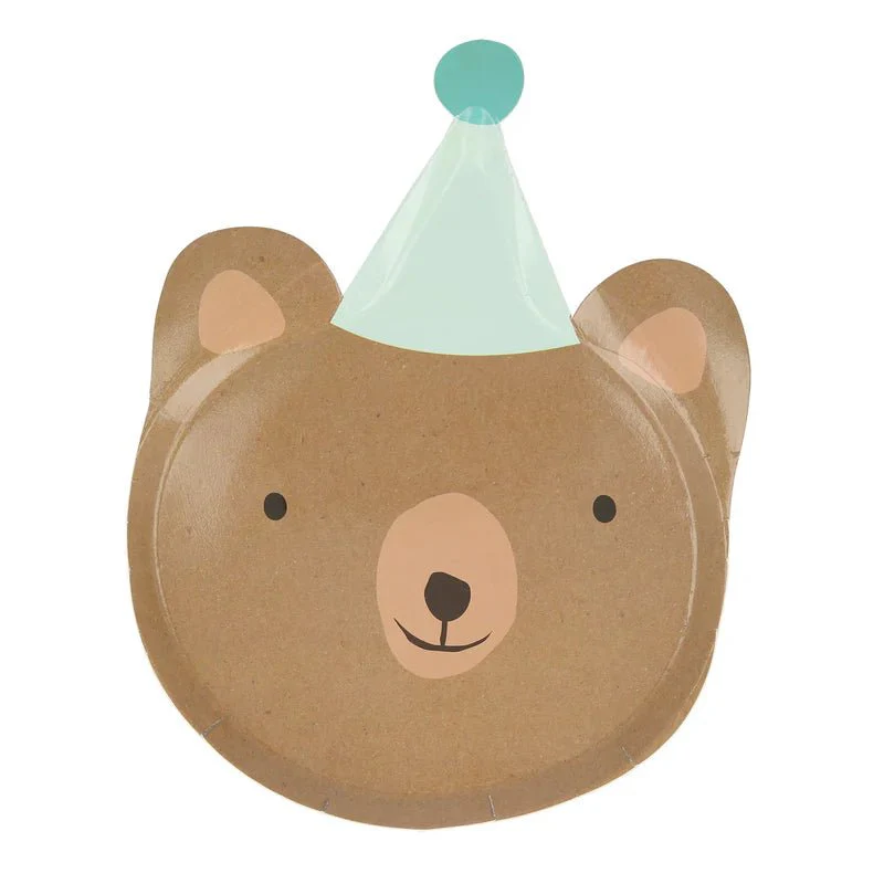 Feestbordjes Animal Parade Die Cut Plates - set van 8 - Image 5