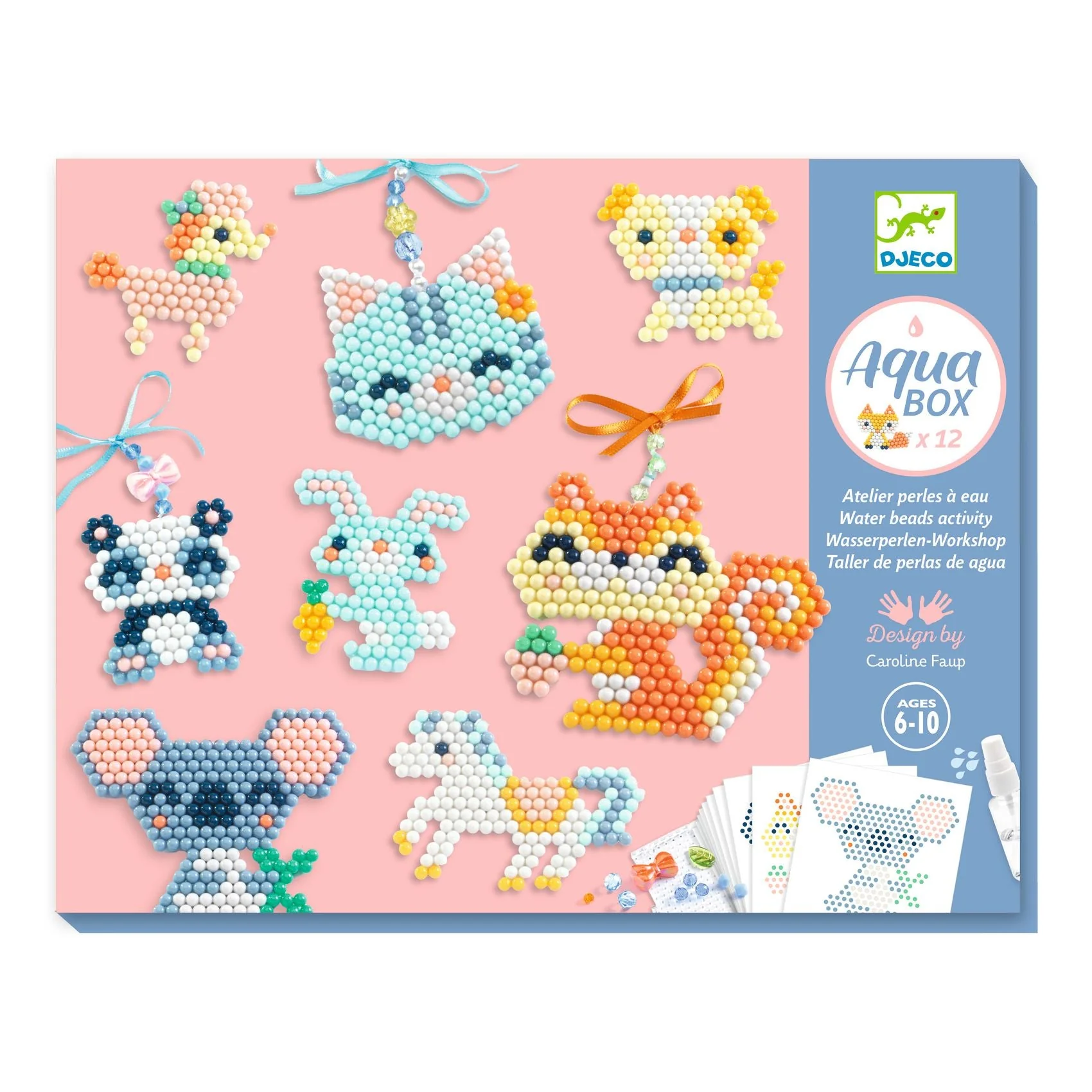 Knutselset Aqua Box - Harige Vriendjes