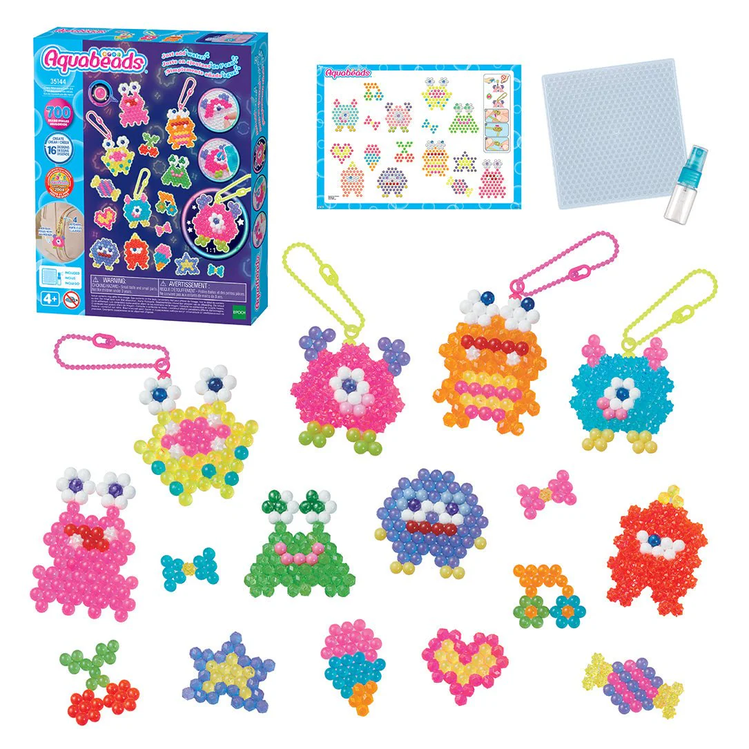 Aquabeads Neon Gekke Monsters set - 700 kralen - Image 5