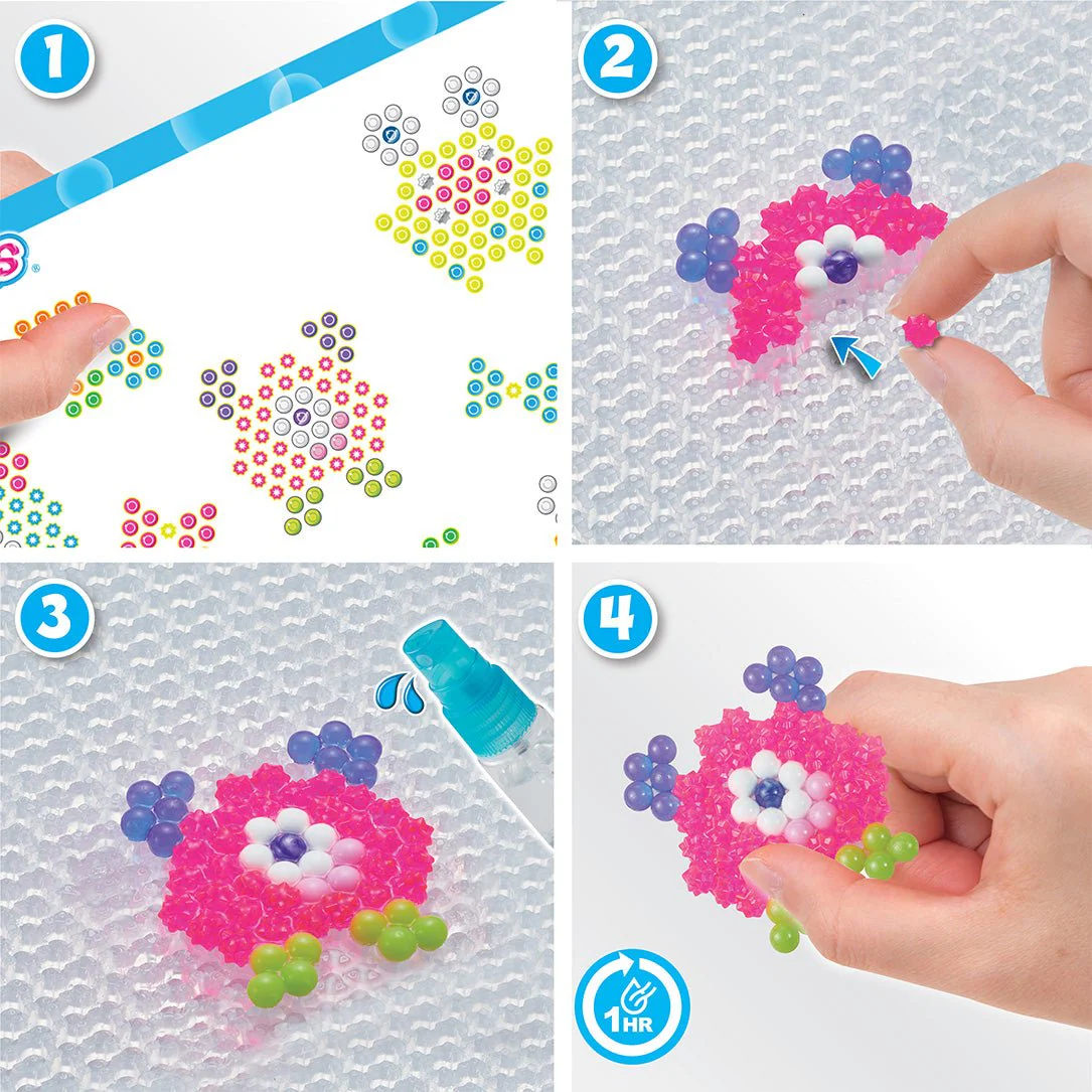 Aquabeads Neon Gekke Monsters set - 700 kralen - Image 6