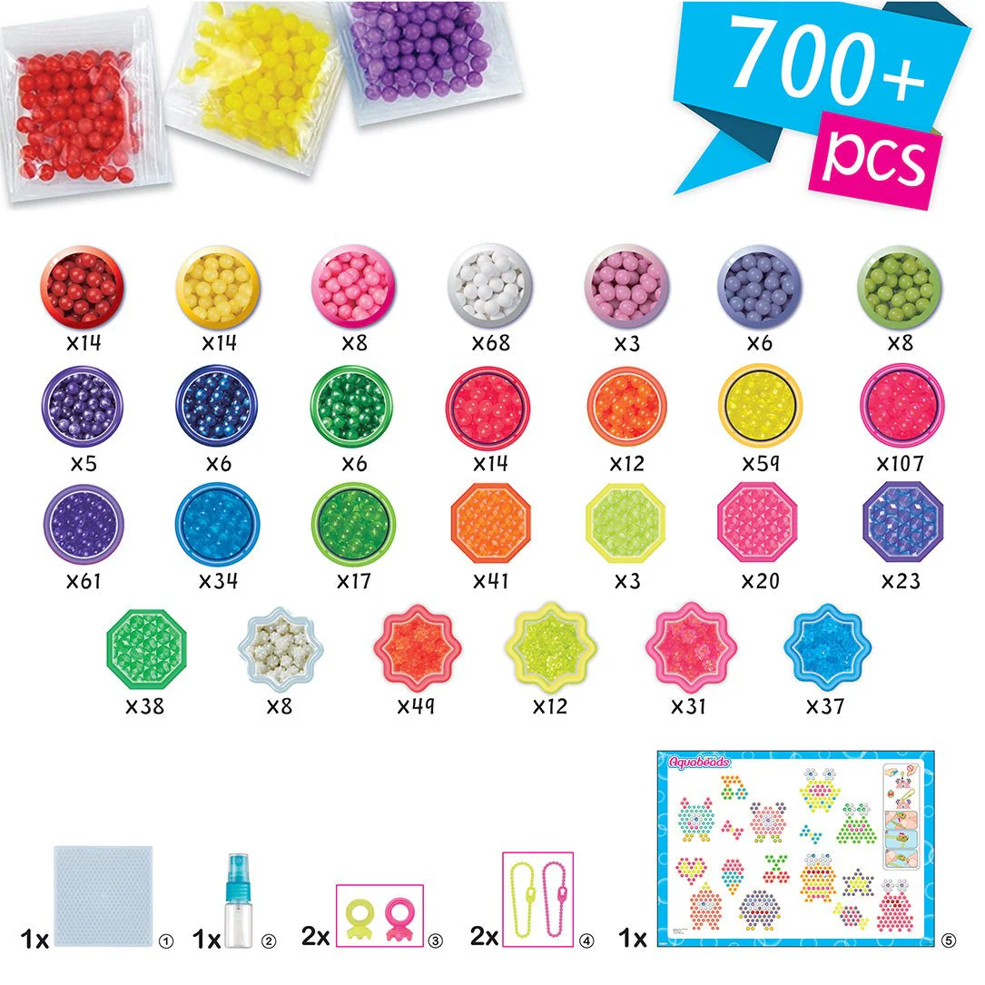 Aquabeads Neon Gekke Monsters set - 700 kralen - Image 7