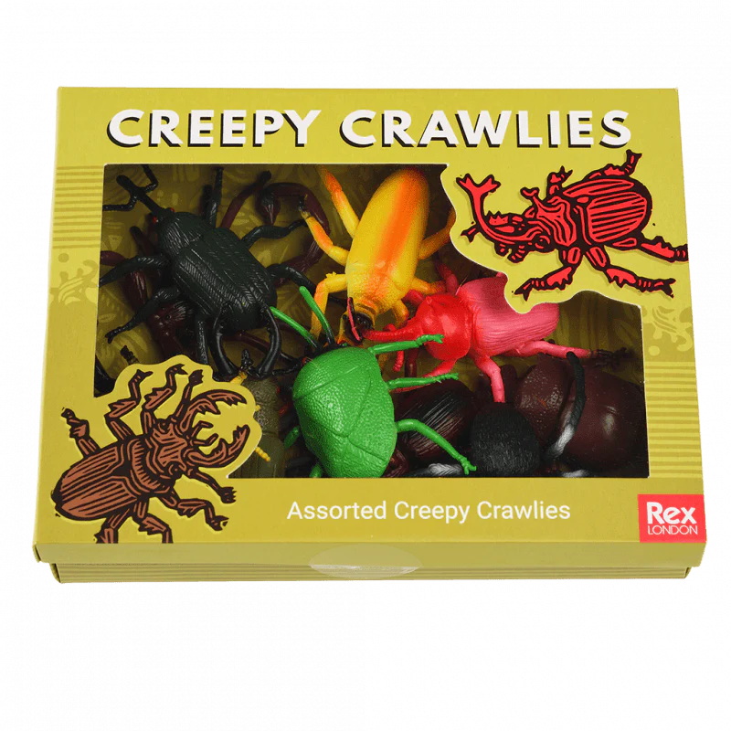 Doosje vol insecten Assorted Creepy Crawlies - set van 10