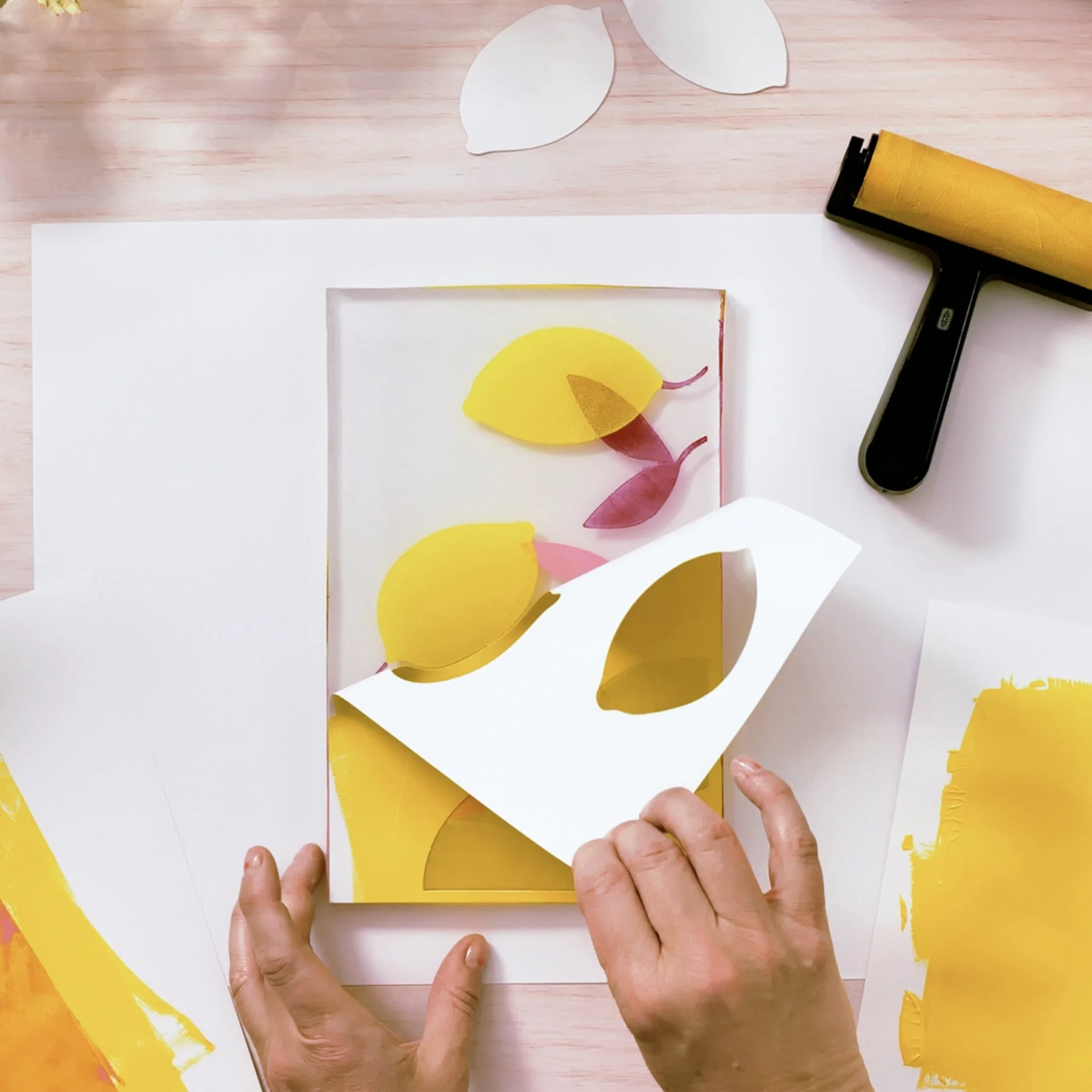Knutselset Atelier 46 - Gelprint - Image 2