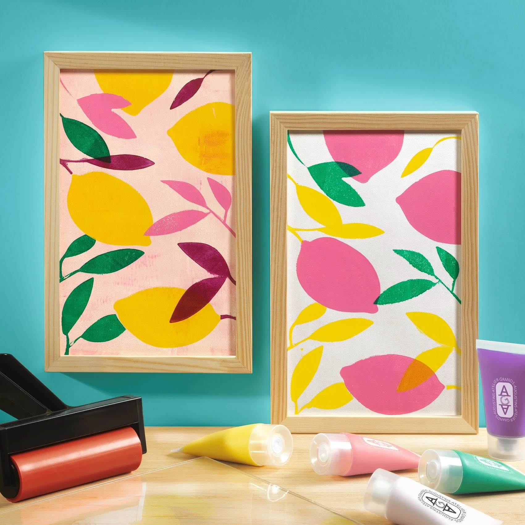 Knutselset Atelier 46 - Gelprint - Image 3