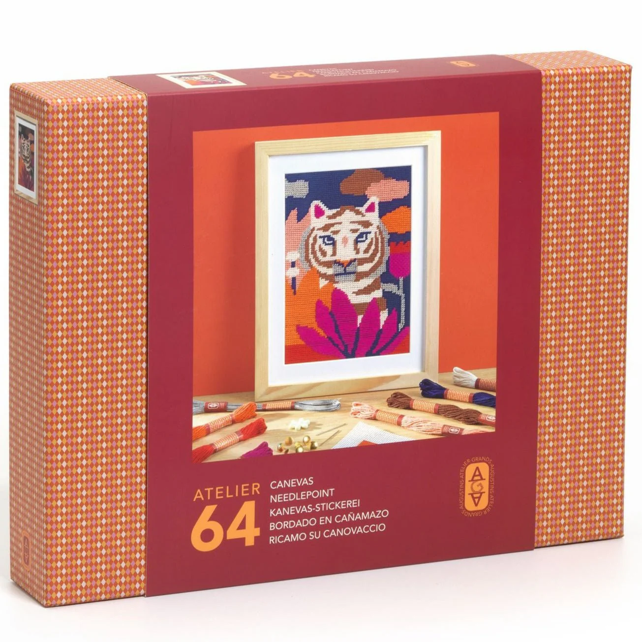 Knutselset Atelier 64 - Canvas Borduren