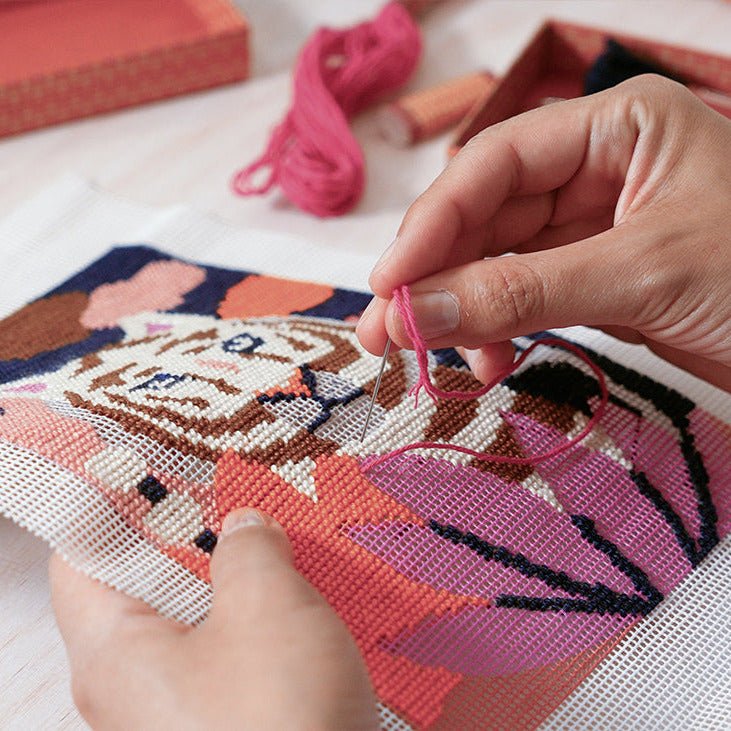 Knutselset Atelier 64 - Canvas Borduren - Image 3