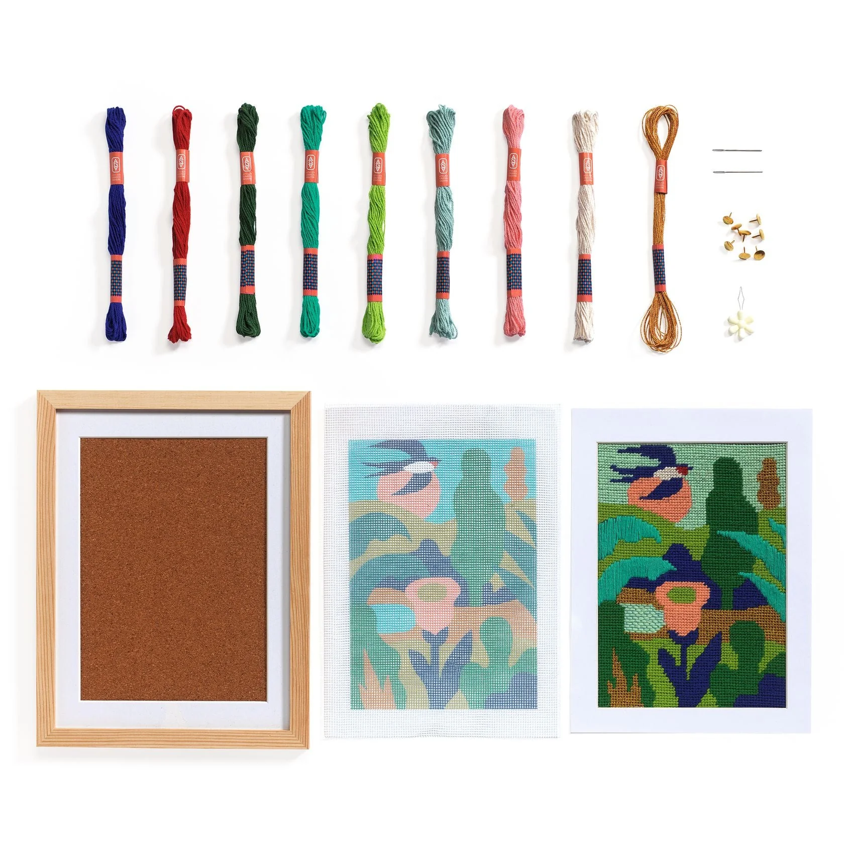 Knutselset Atelier 6 - Canvas Borduren - Image 5