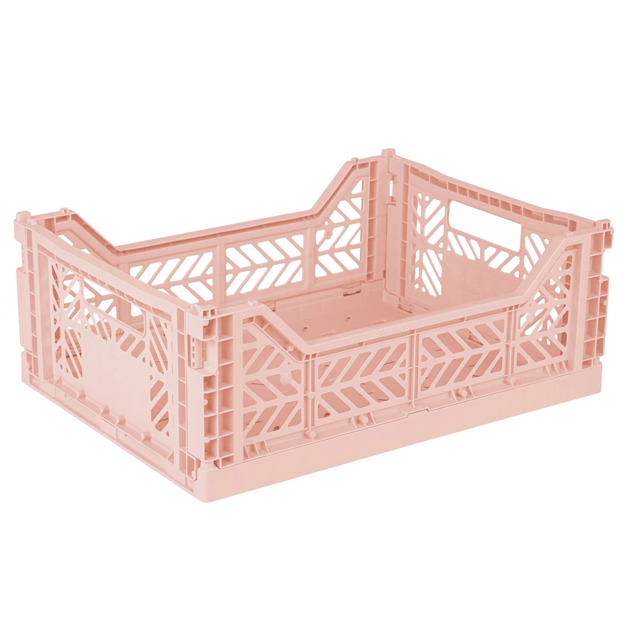 Opvouwbaar kratje Midibox Foldable Crate Milk Tea - 40 x 30 x 15 cm - Image 3