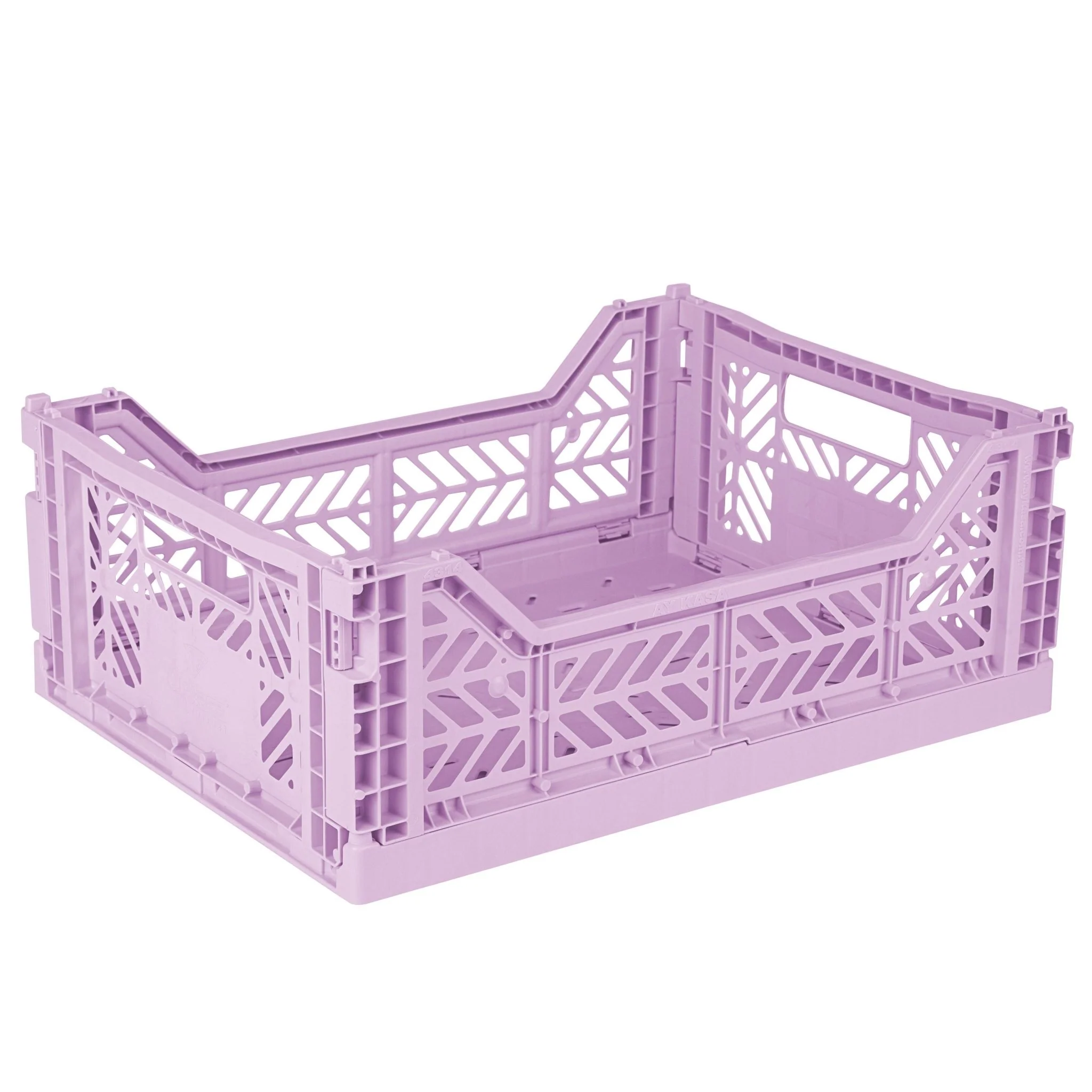 Opvouwbaar kratje Midibox Foldable Crate Orchid - 40 x 30 x 15 cm - Image 3