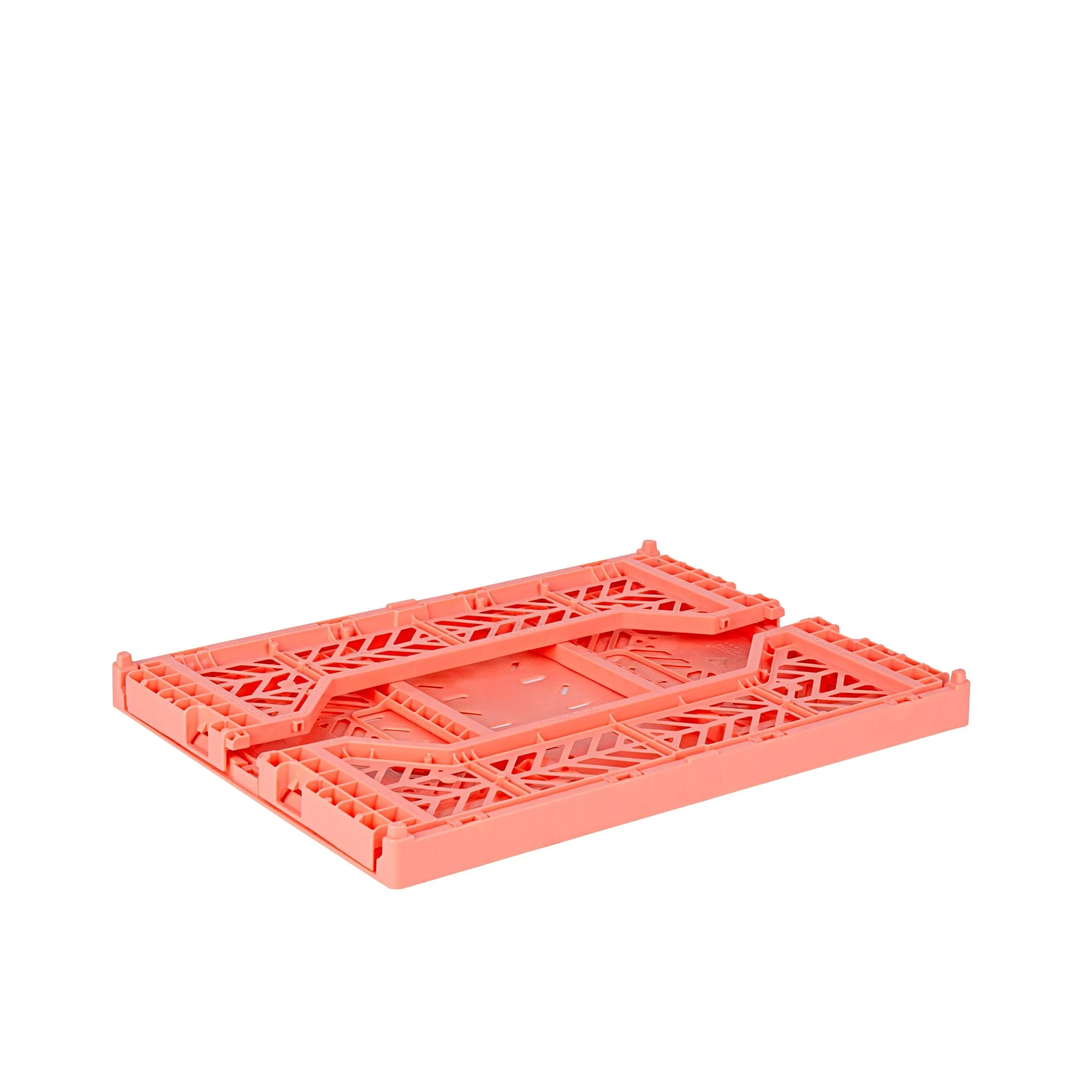 Opvouwbaar kratje Midibox Foldable Crate Salmon Pink - 40 x 30 x 15 cm - Image 3
