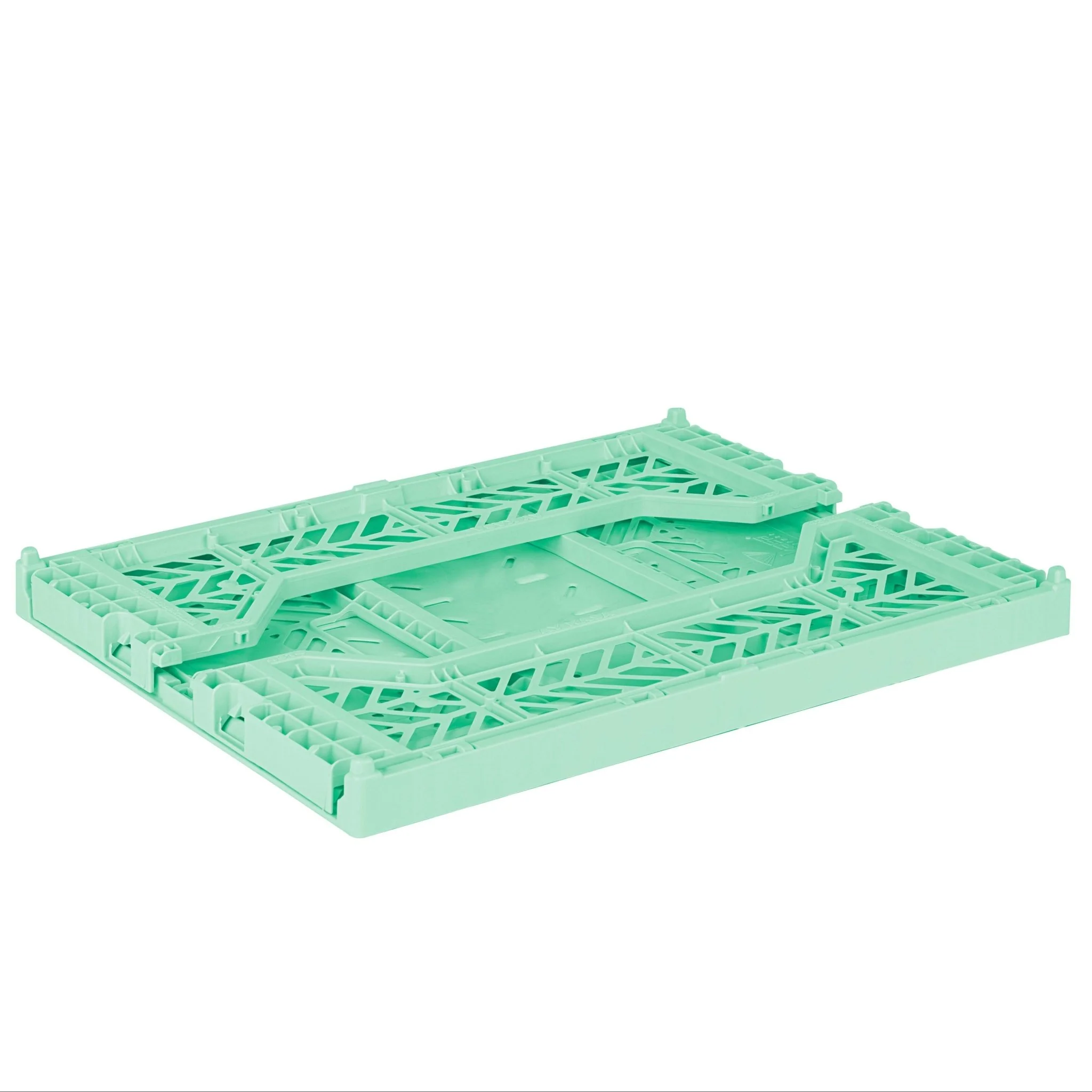 Opvouwbaar kratje Midibox Foldable Crate Warm Mint - 40 x 30 x 15 cm - Image 3