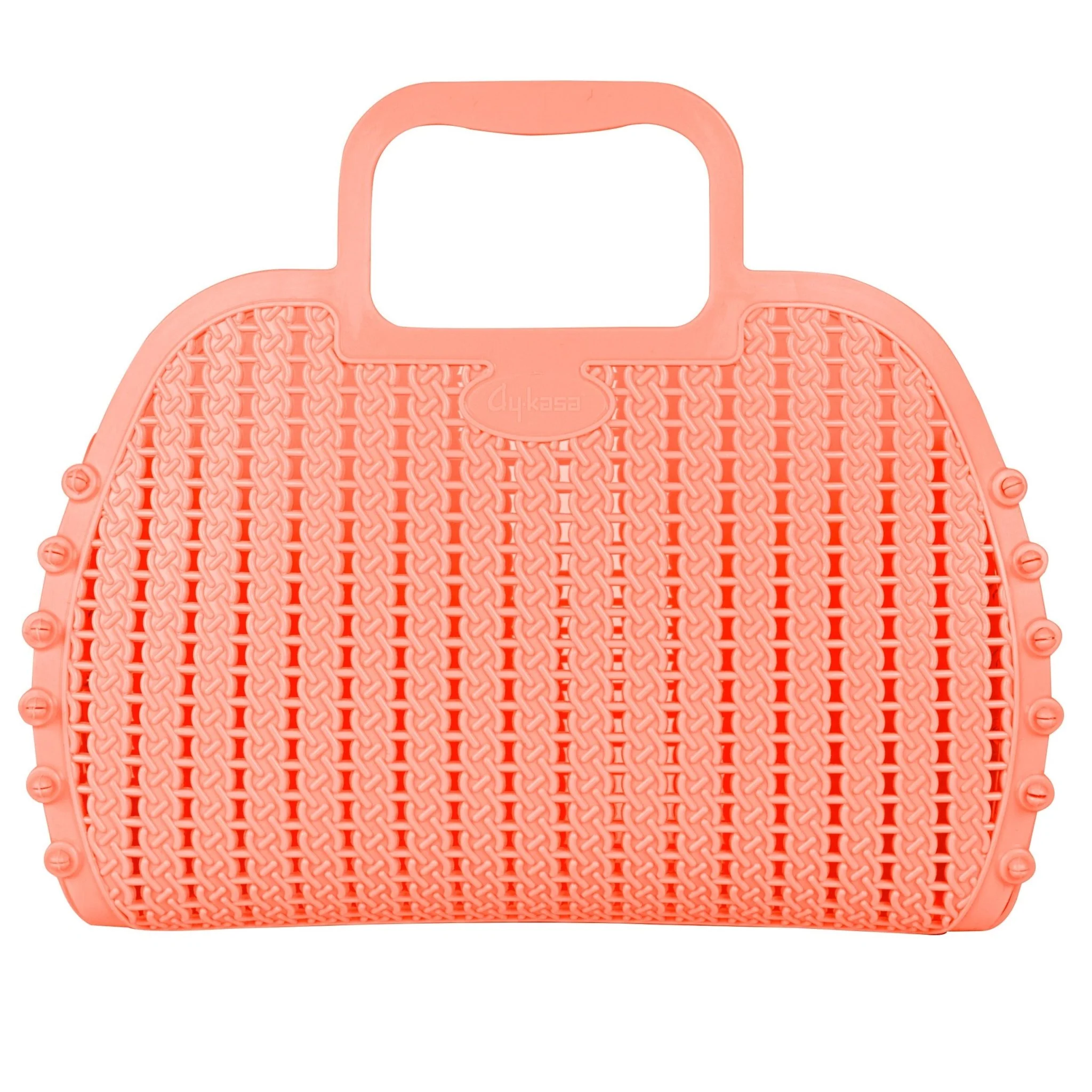 Aykasa Mandje Mini Foldable Bag - Salmon Pink