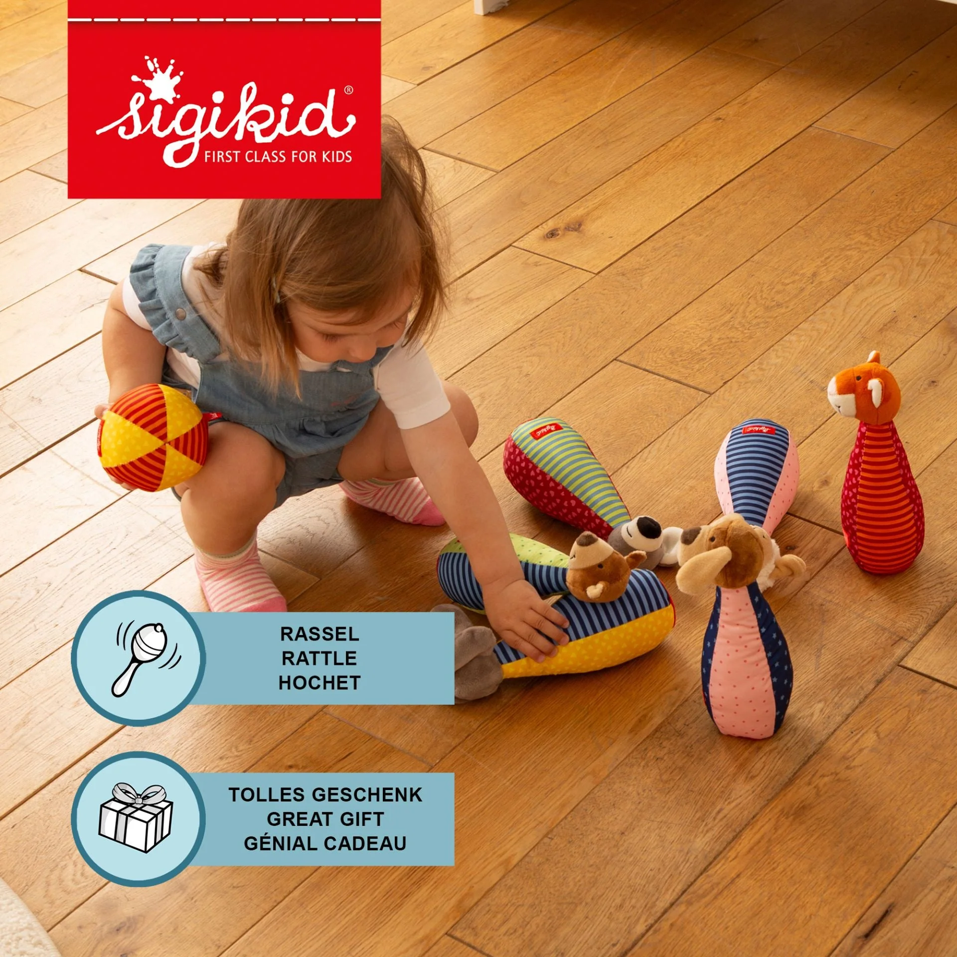 Soft baby bowling set - PlayQ - Image 13