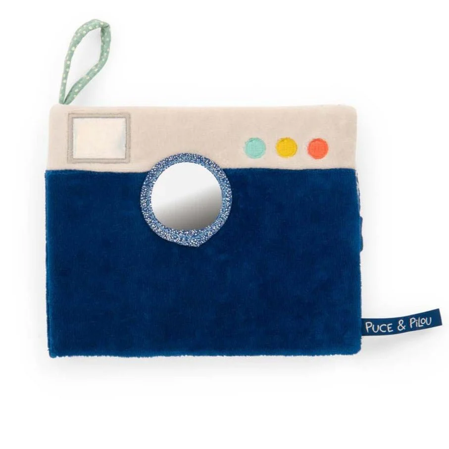 Stoffen baby-fotoalbum Puce & Pilou