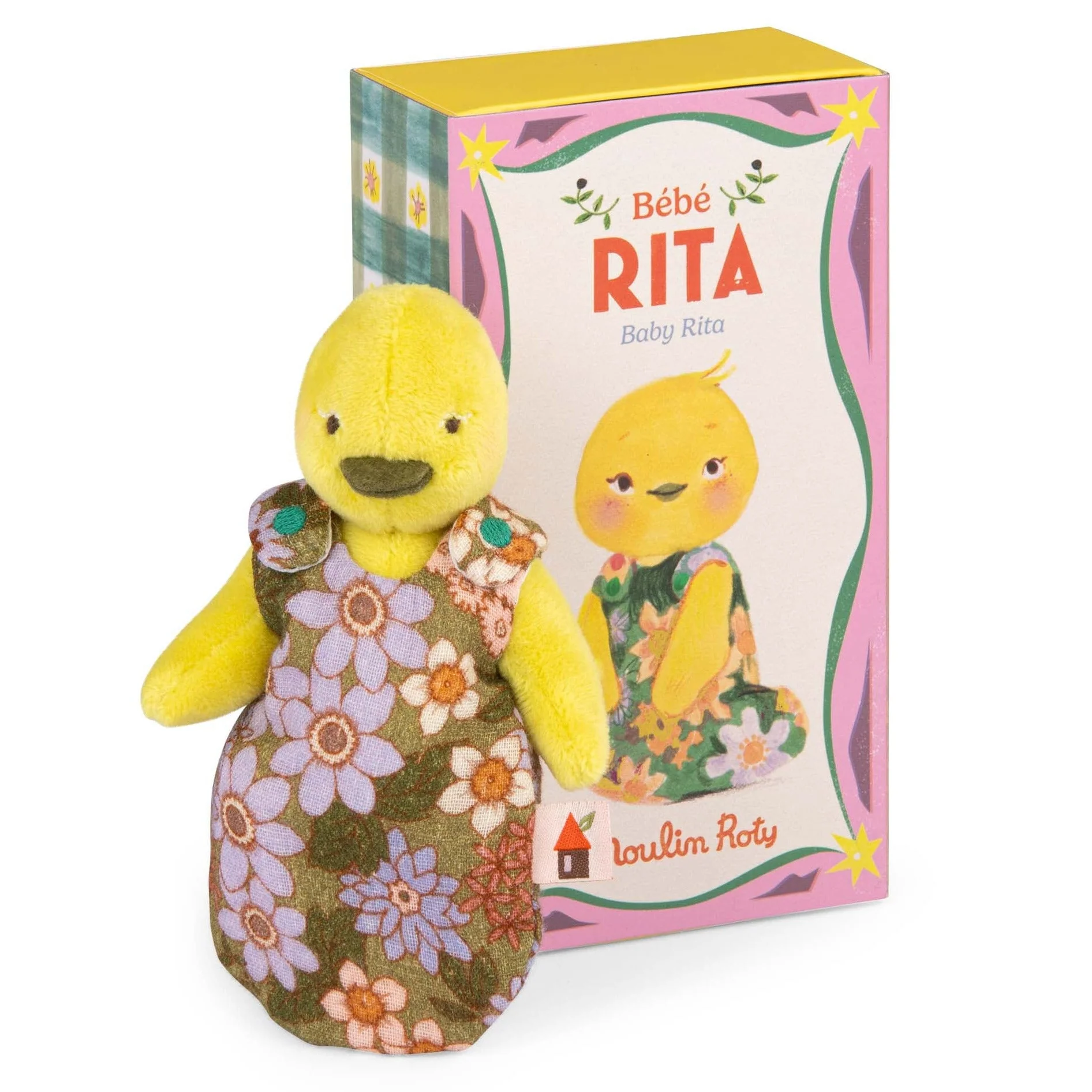 Knuffeltje Baby Rita de eend - Les Minouchkas