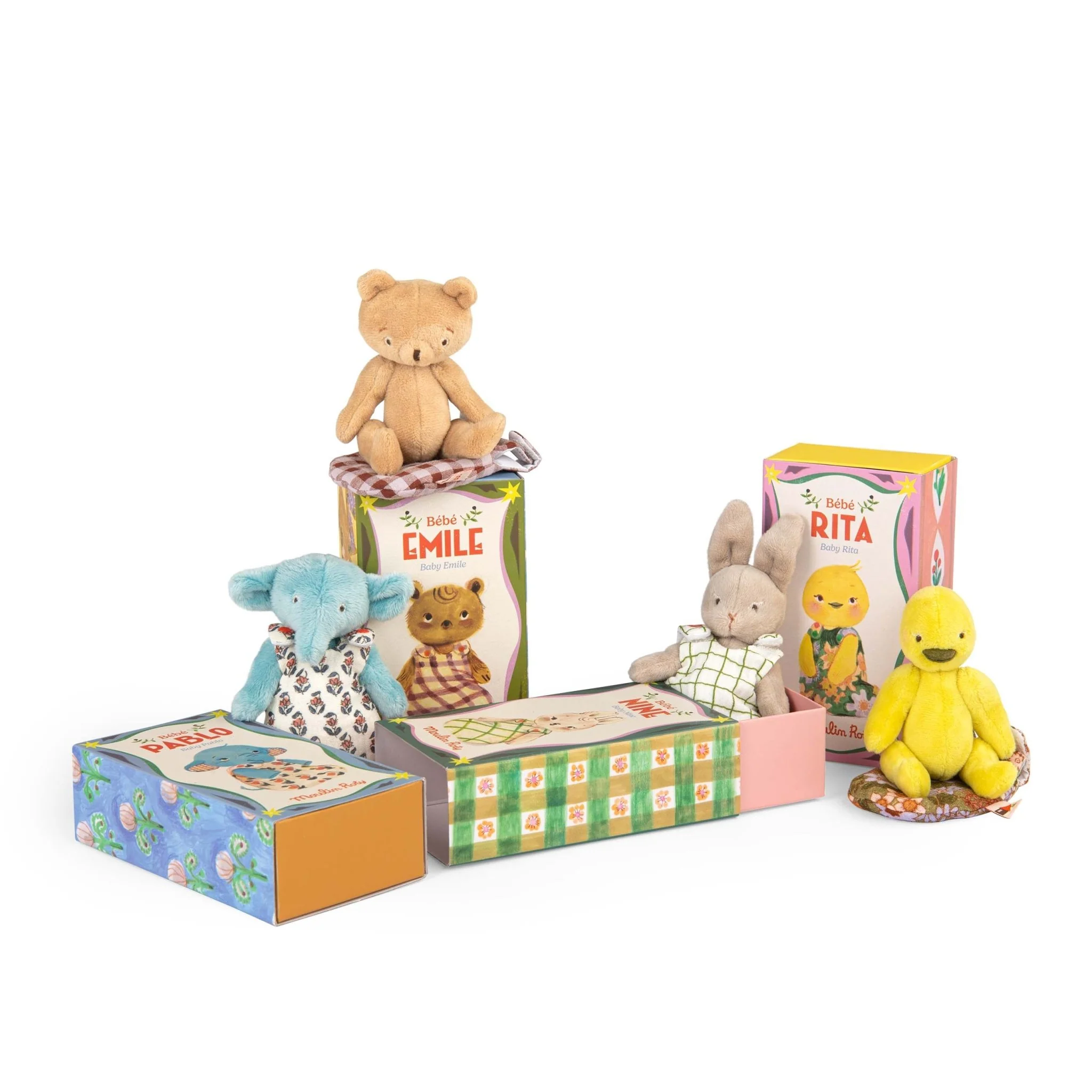 Knuffeltje Baby Rita de eend - Les Minouchkas - Image 11