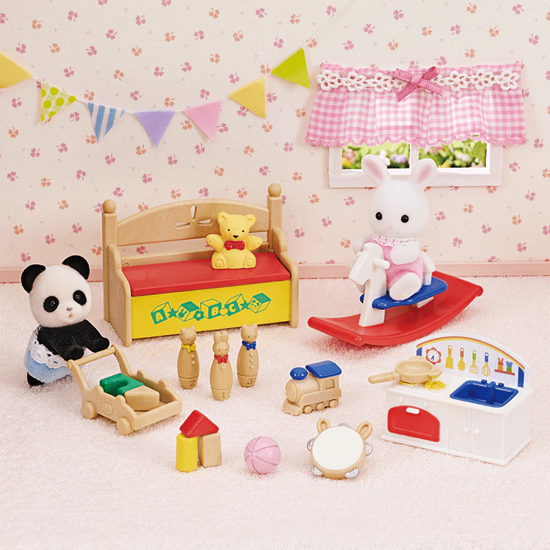Speelset Baby's Toy Box - Snow Rabbit & Panda Babies - Image 2