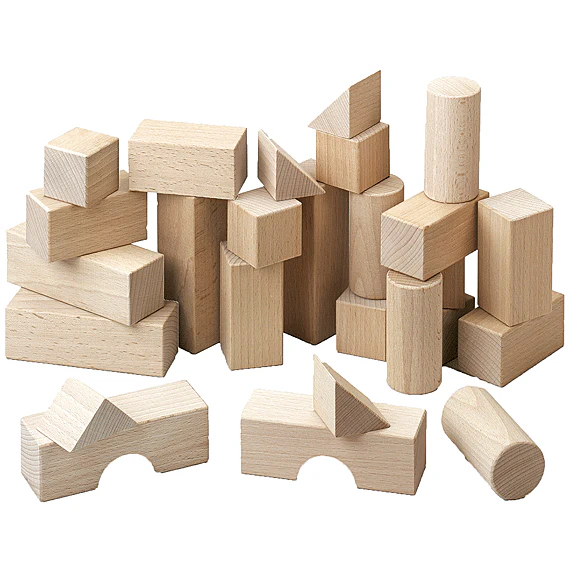 Basispakket Houten Blokken - Set Van 26