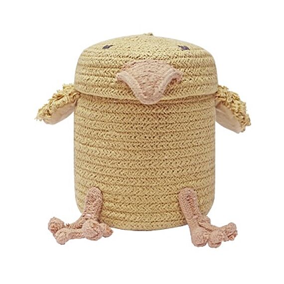 Mini opbergmandje Charlie The Chicken - 15 cm