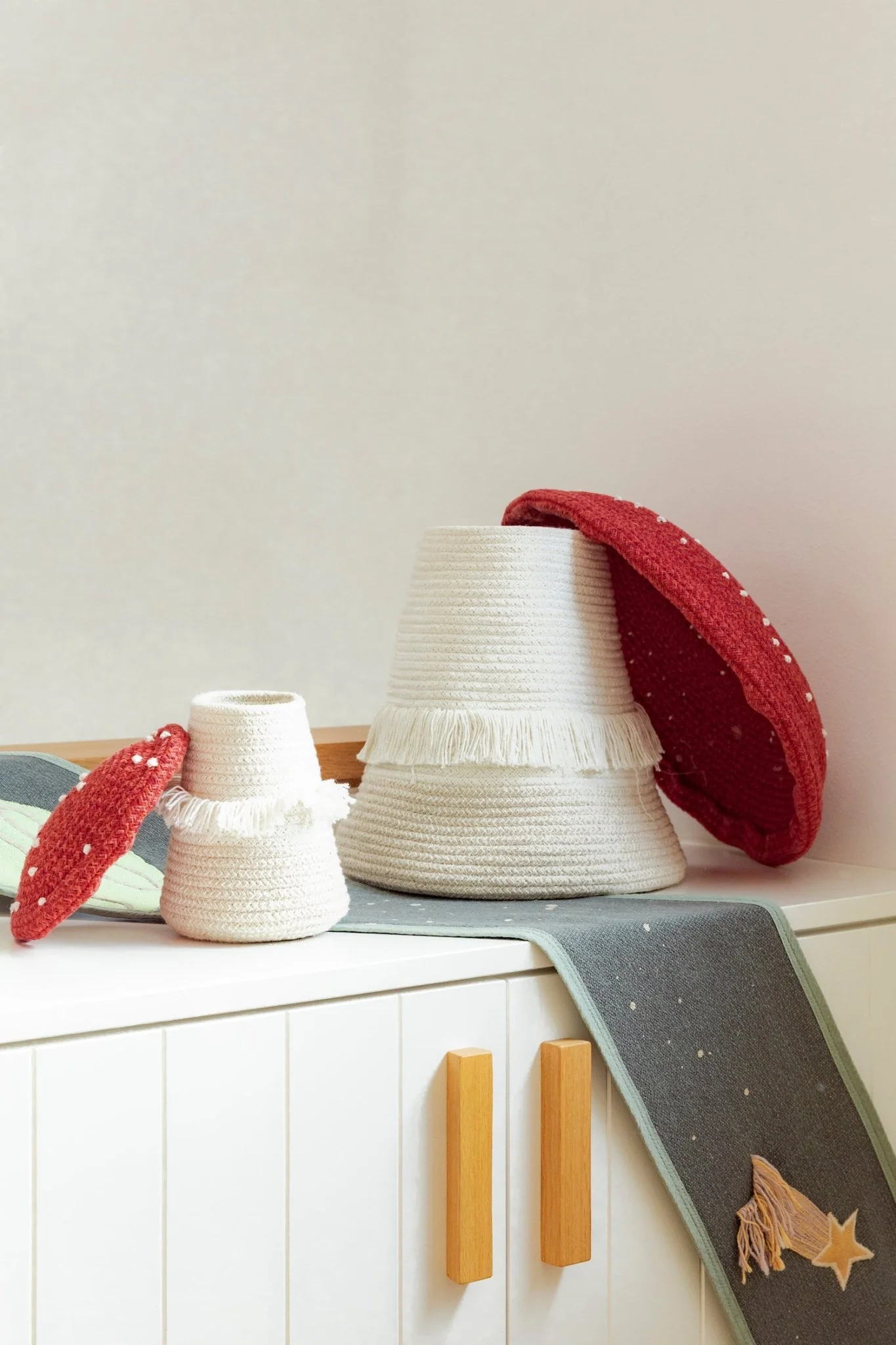 Opbergmandje Basket Mini Mushroom - 17 cm - Image 10