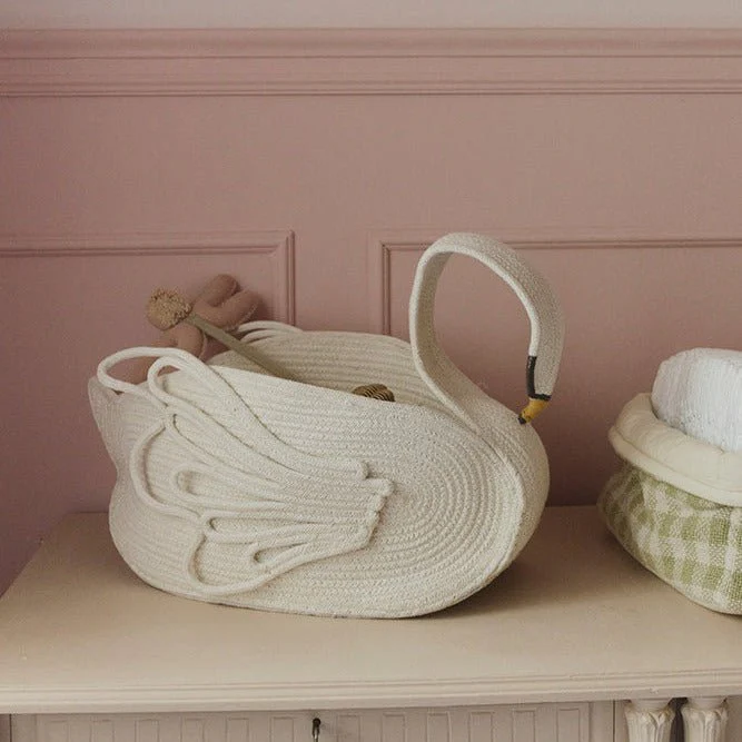 Opbergmand Swan - 55 x 25 x 29 cm - Image 2