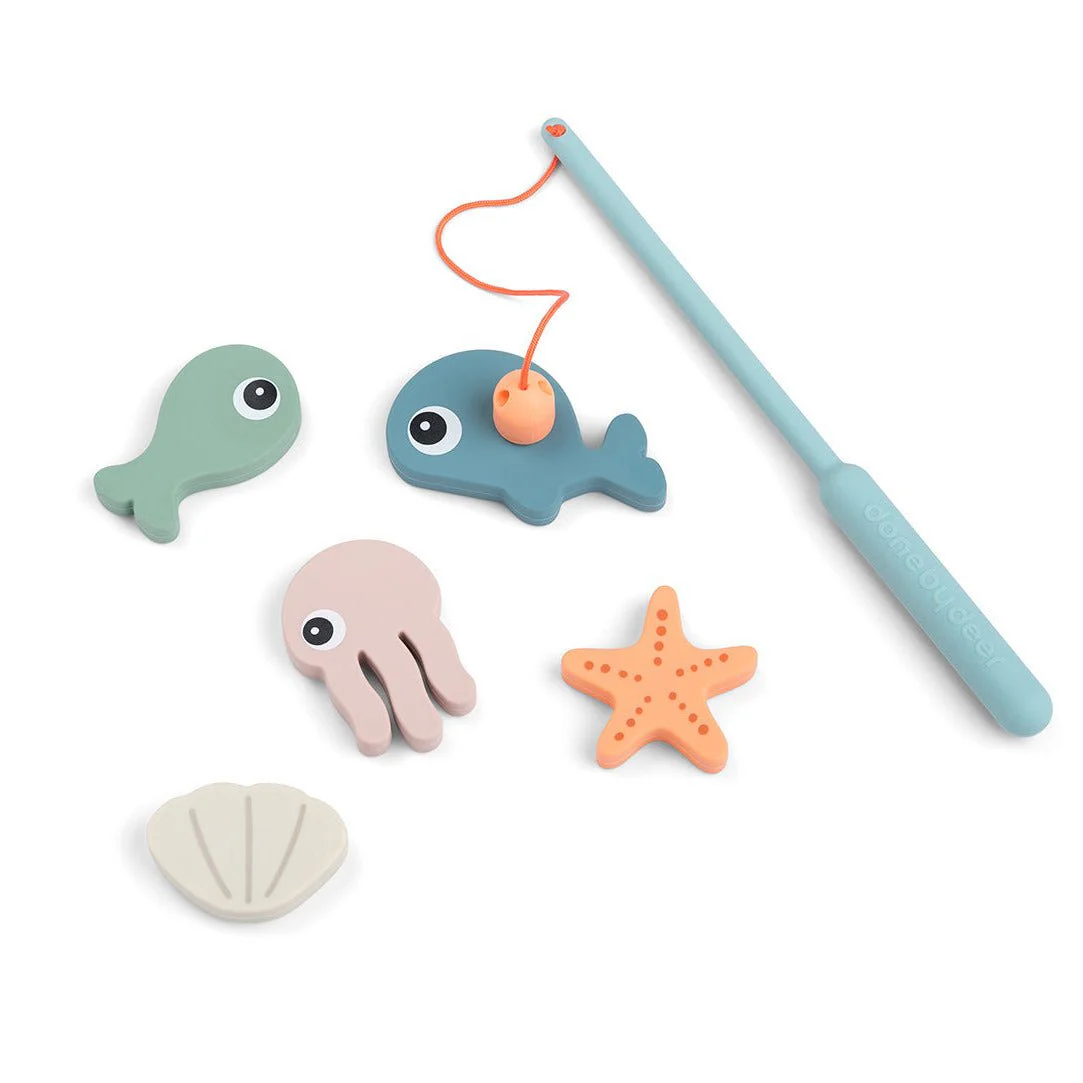 Magnetisch bad visspel Sea friends Colour mix