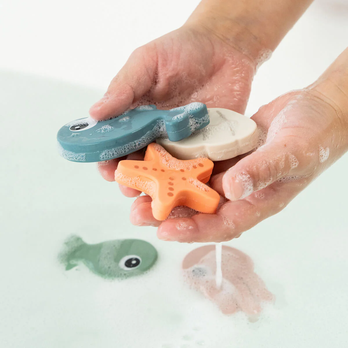 Magnetisch bad visspel Sea friends Colour mix - Image 4