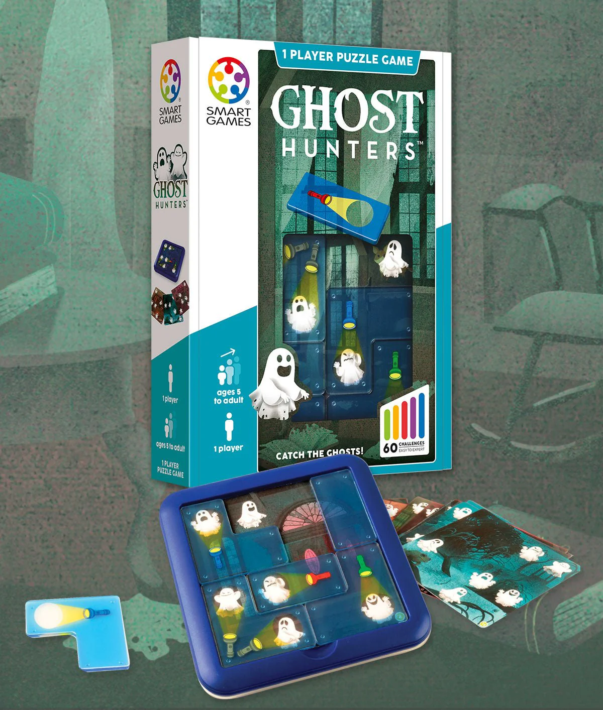 Smart Games Behendigheidsspel Ghost Hunters - 60 opdrachten - Image 4
