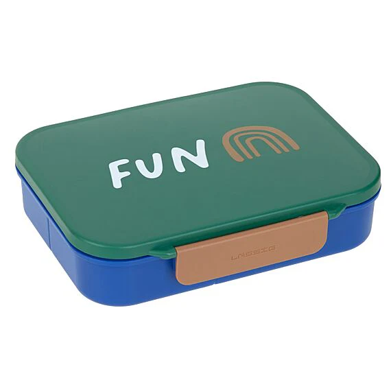 Lunchbox Bento Box - Little Gang Rainbow Green