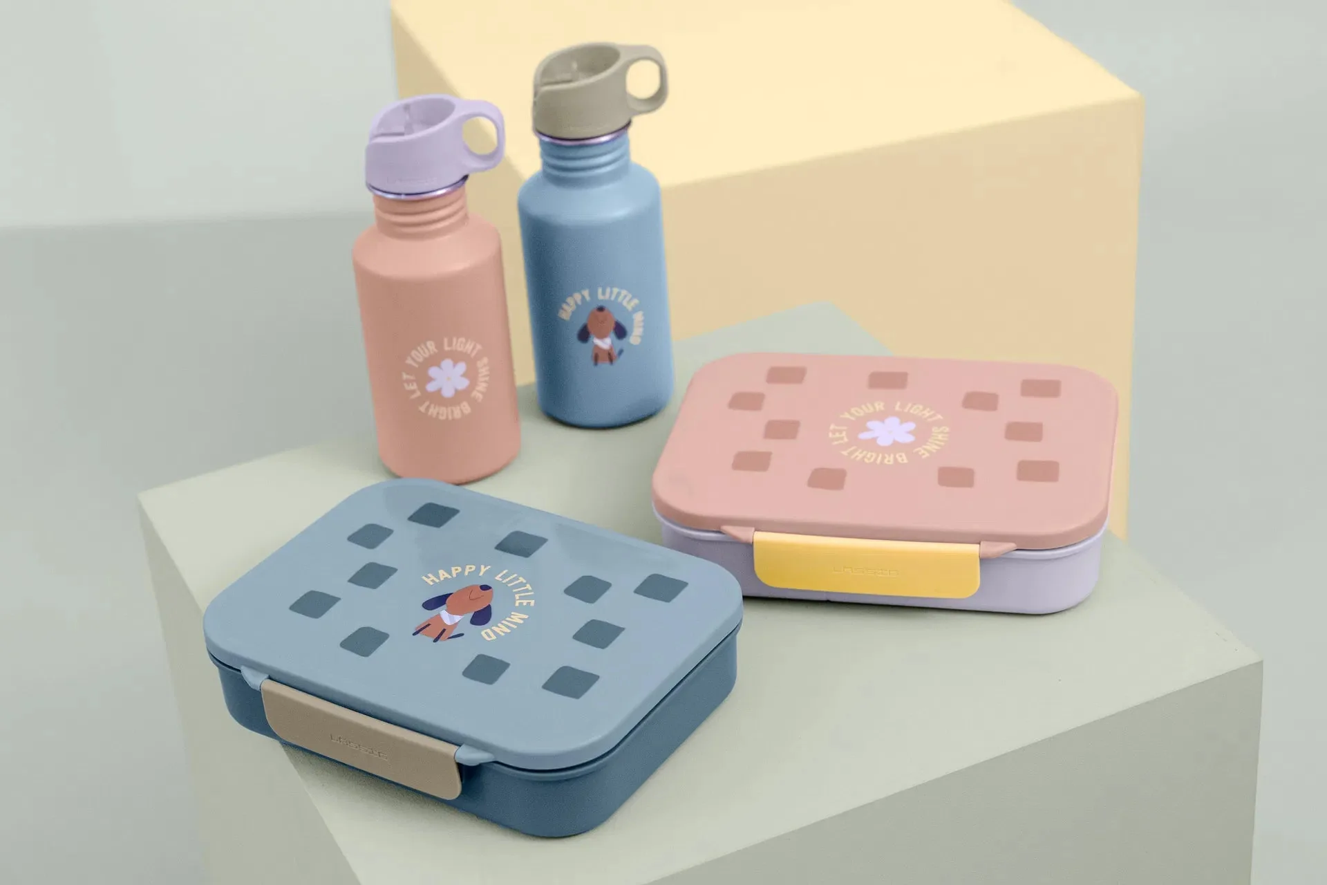 Lunchbox Bento Box - Pattern Party Rose Lilac - Image 9