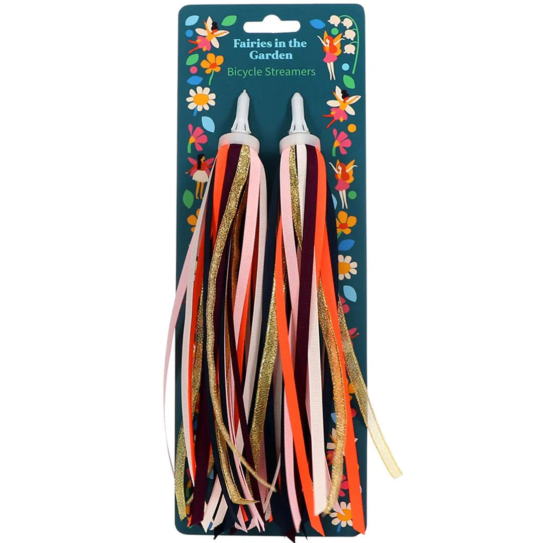 Bicycle streamers - Fairies in the Garden