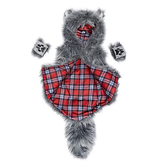 Dierenkostuum Big Bad Wolf Vest With Gloves - Image 3