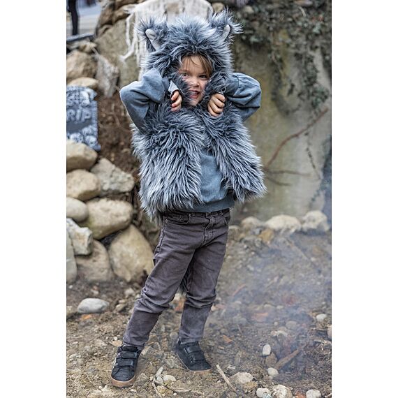 Dierenkostuum Big Bad Wolf Vest With Gloves - Image 7