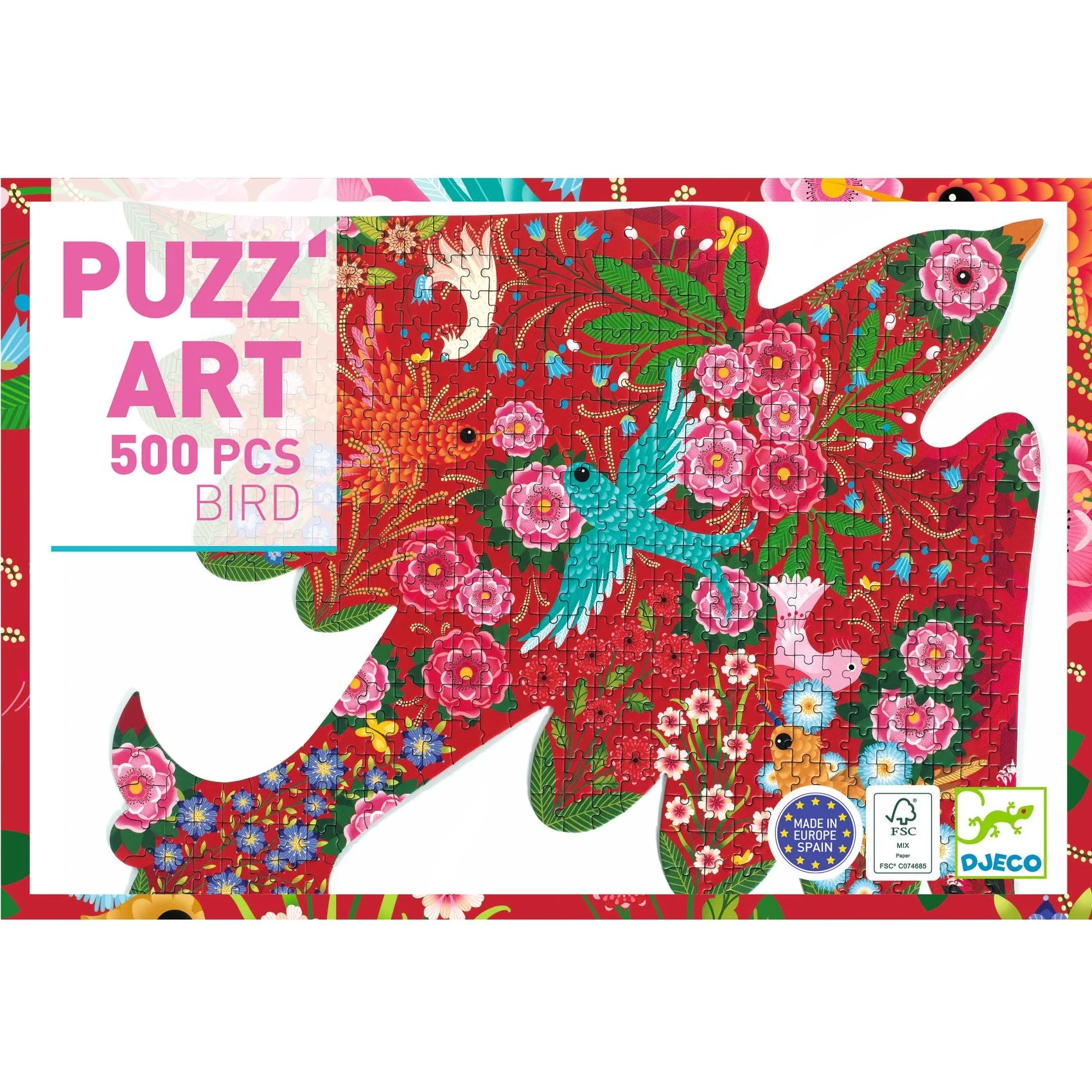 Silhouetpuzzel Puzz'Art Bird- 500 stukjes - Image 3